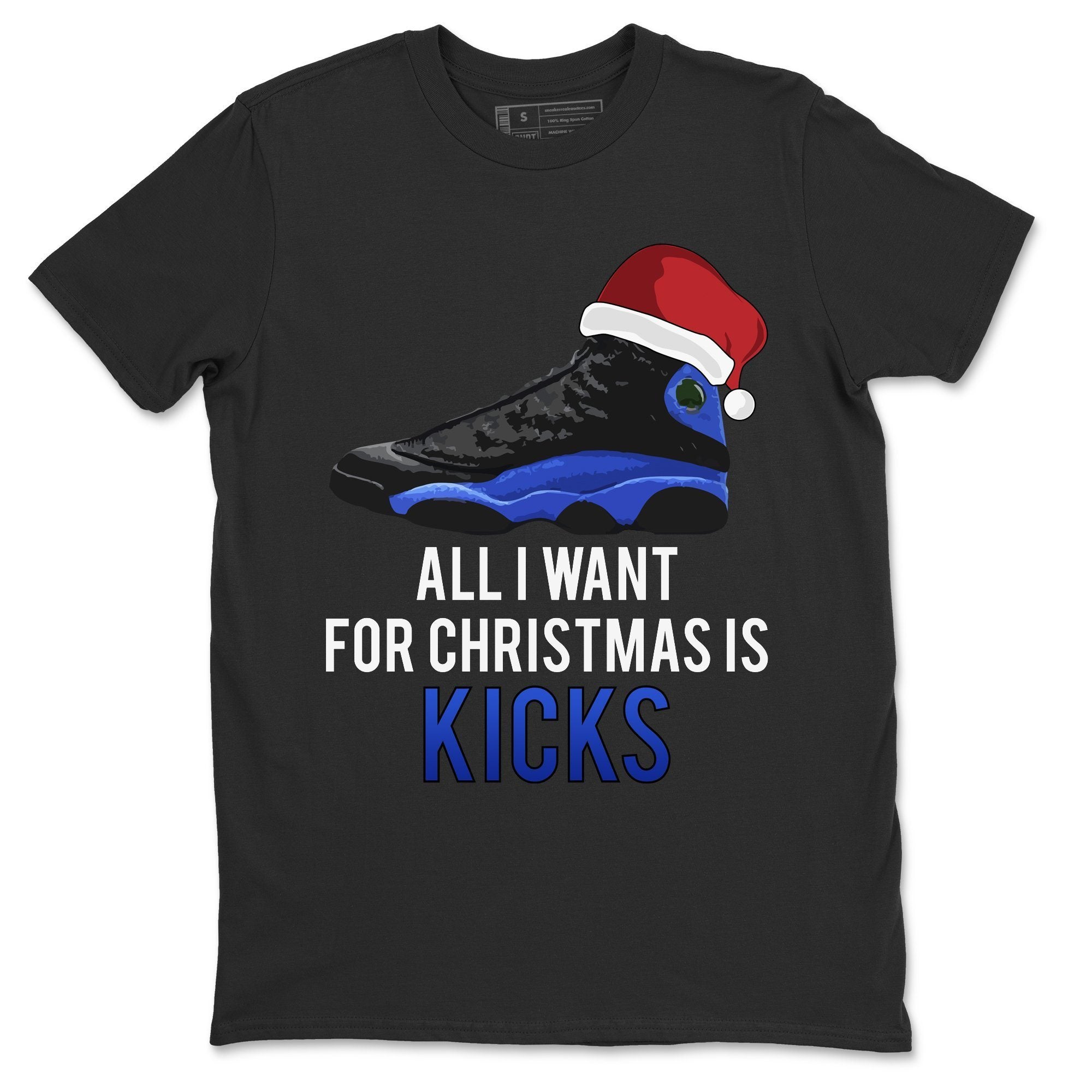 All i Want For Christmas is Kicks Unisex Tops - Air Jordan 13 Hyper Royal