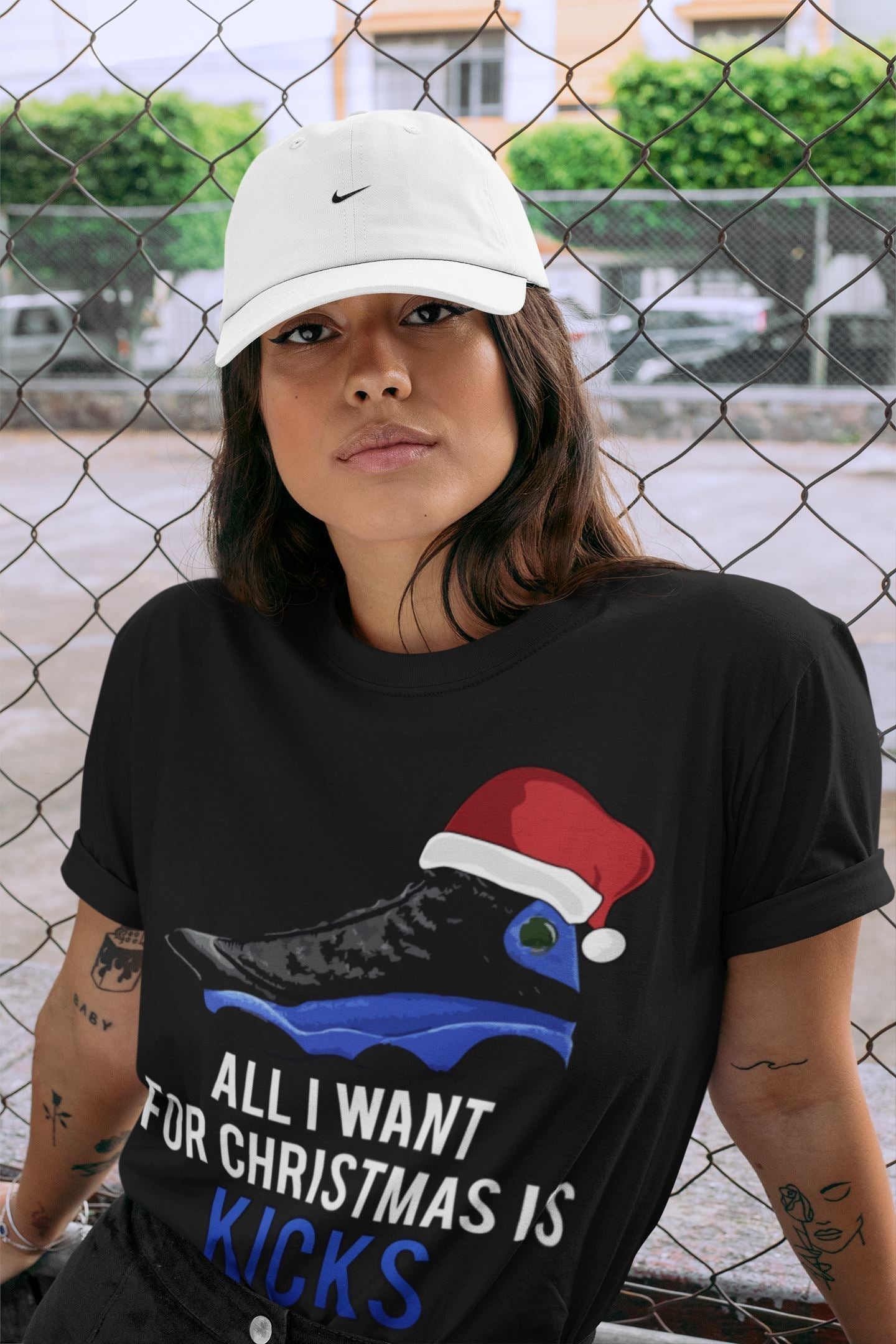All i Want For Christmas is Kicks Unisex Tops - Air Jordan 13 Hyper Royal