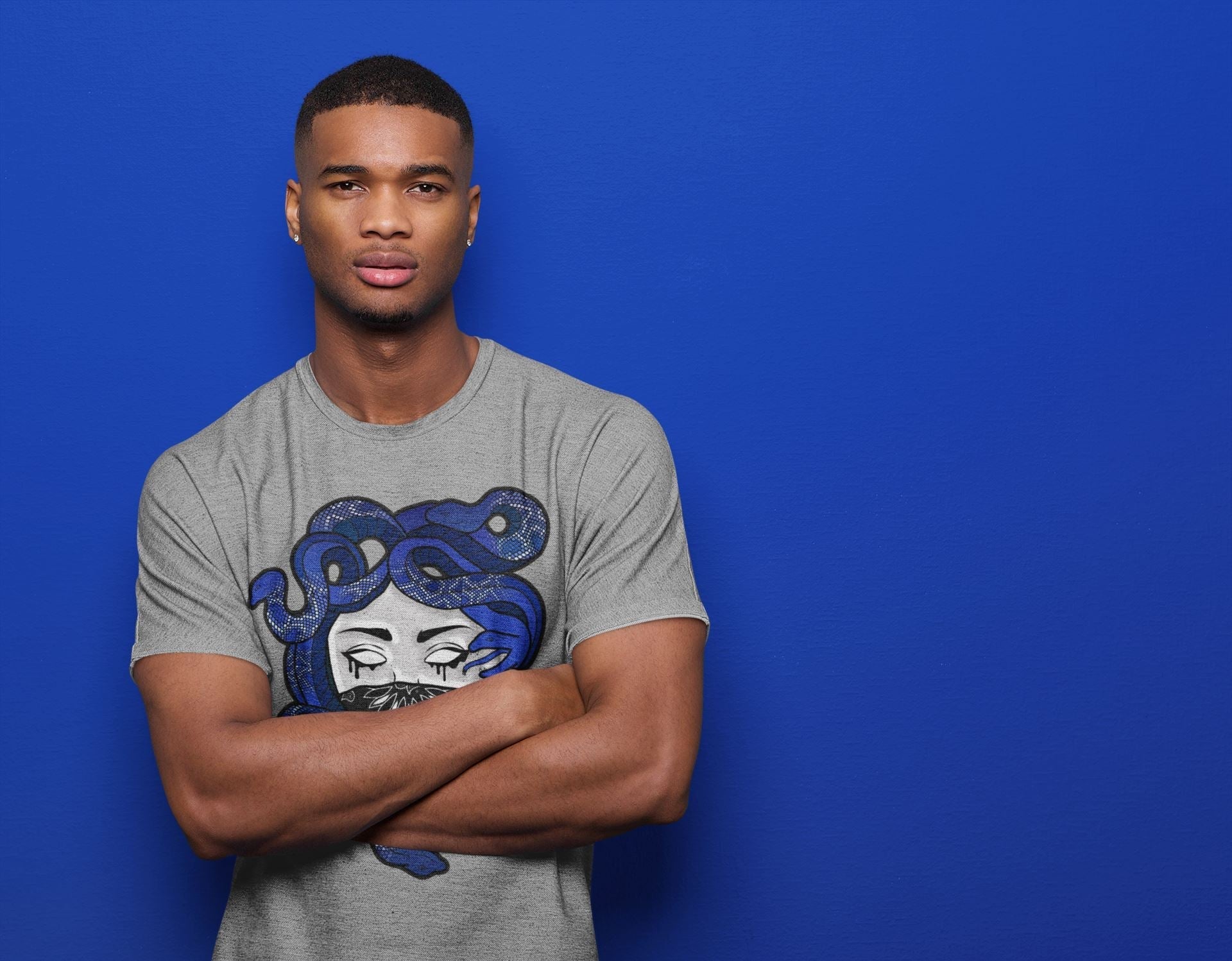Medusa Unisex Tops - Air Jordan 13 Hyper Royal