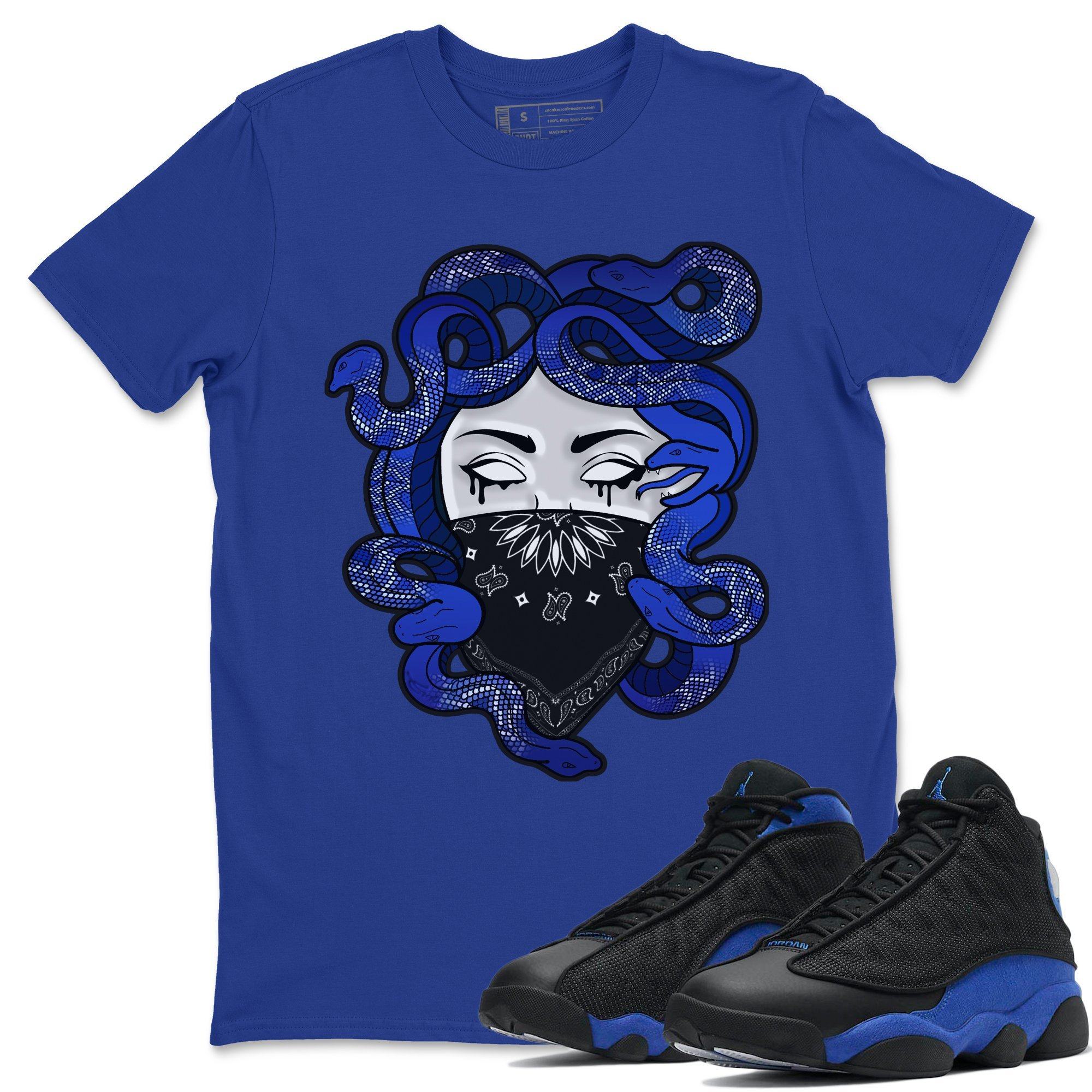 Medusa Unisex Tops - Air Jordan 13 Hyper Royal