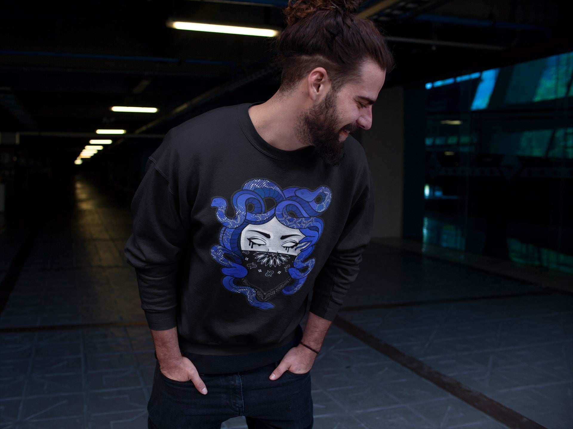 Medusa Unisex Tops - Air Jordan 13 Hyper Royal