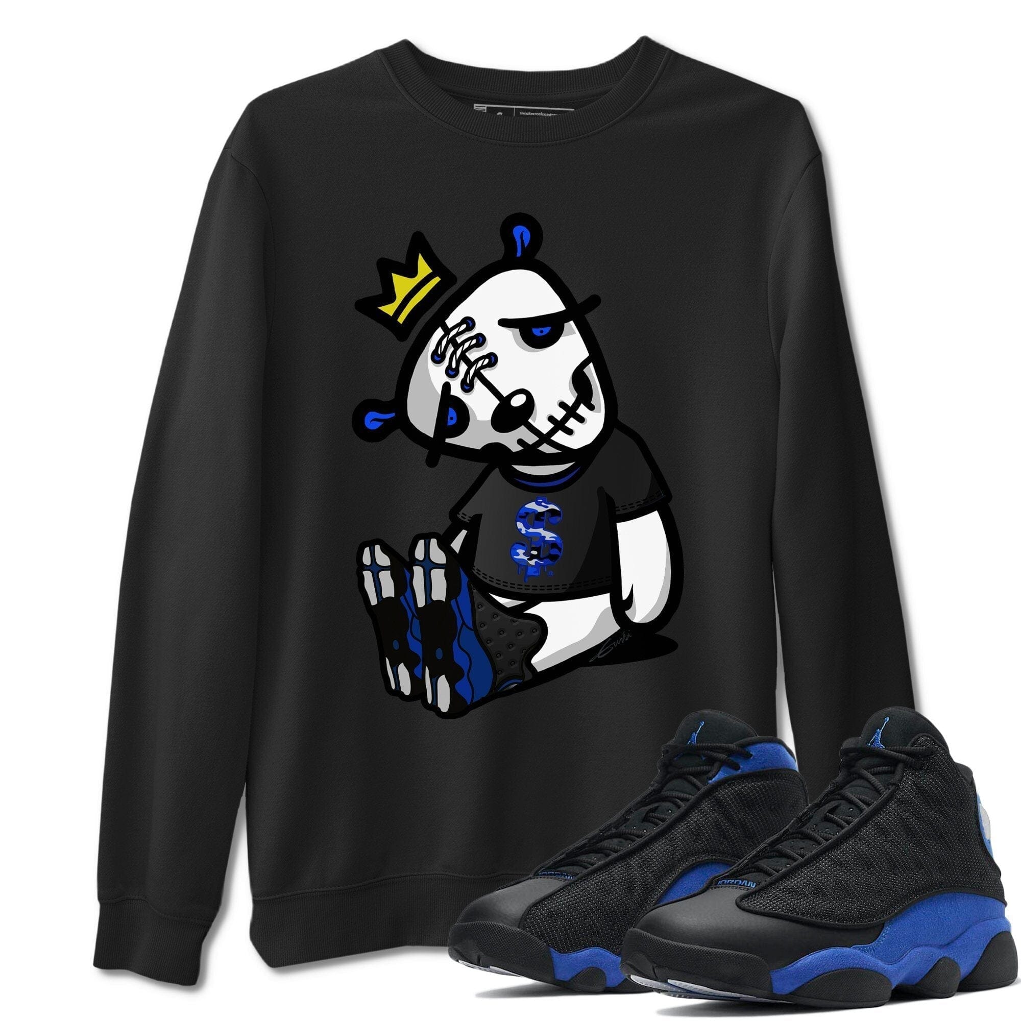 Dead Dolls Unisex Tops - Air Jordan 13 Hyper Royal
