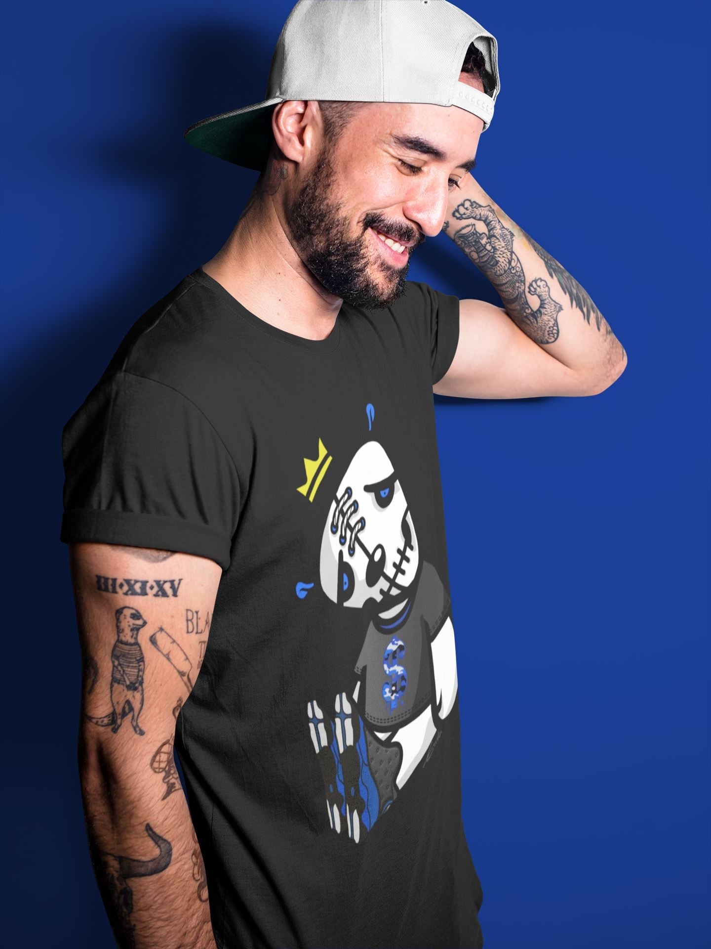 Dead Dolls Unisex Tops - Air Jordan 13 Hyper Royal