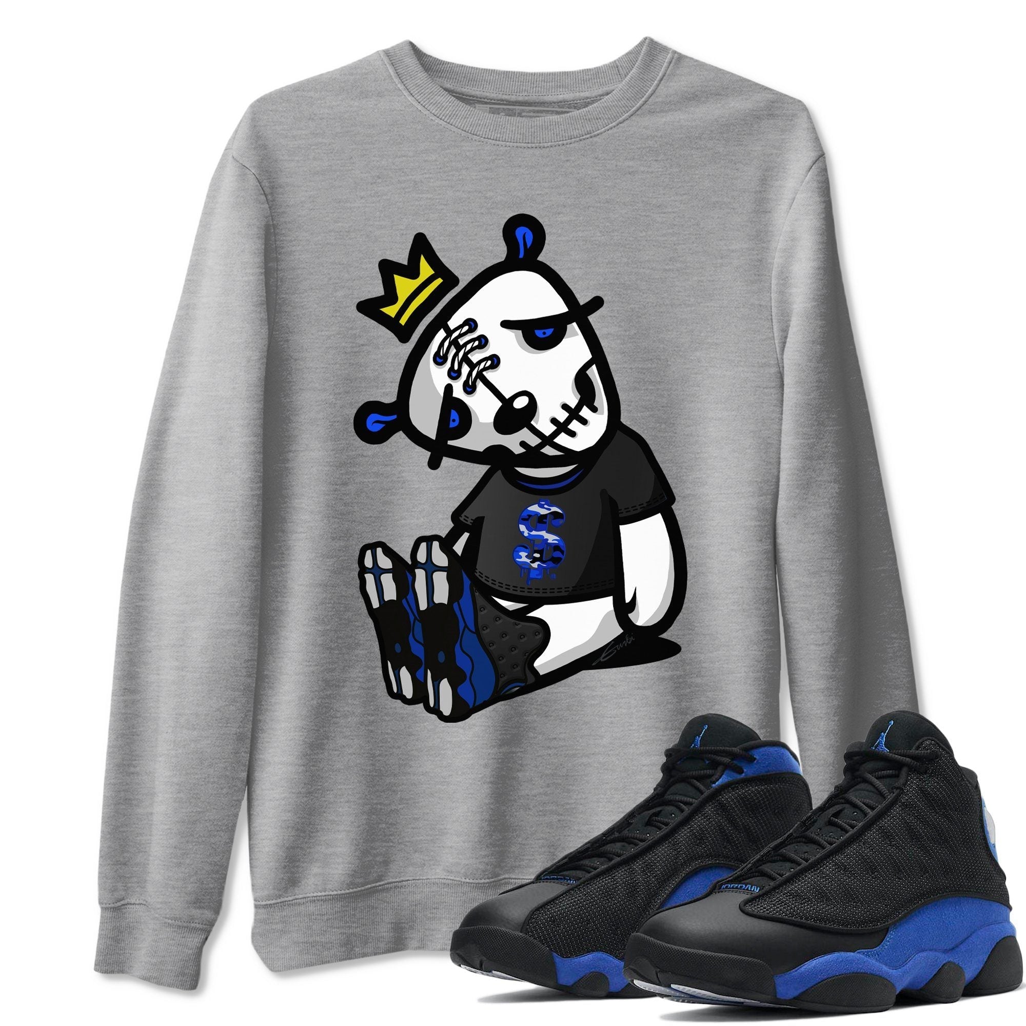 Dead Dolls Unisex Tops - Air Jordan 13 Hyper Royal