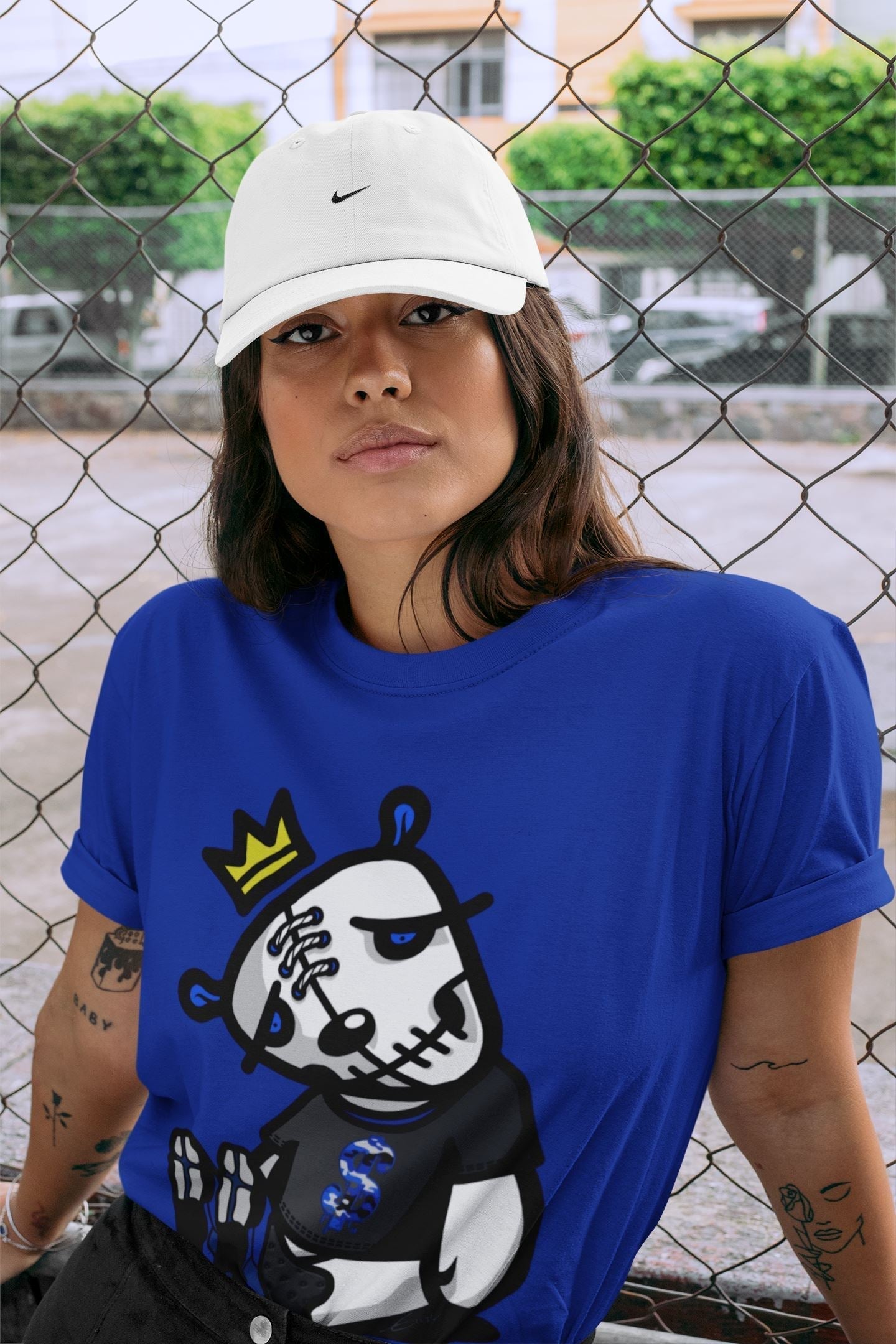 Dead Dolls Unisex Tops - Air Jordan 13 Hyper Royal