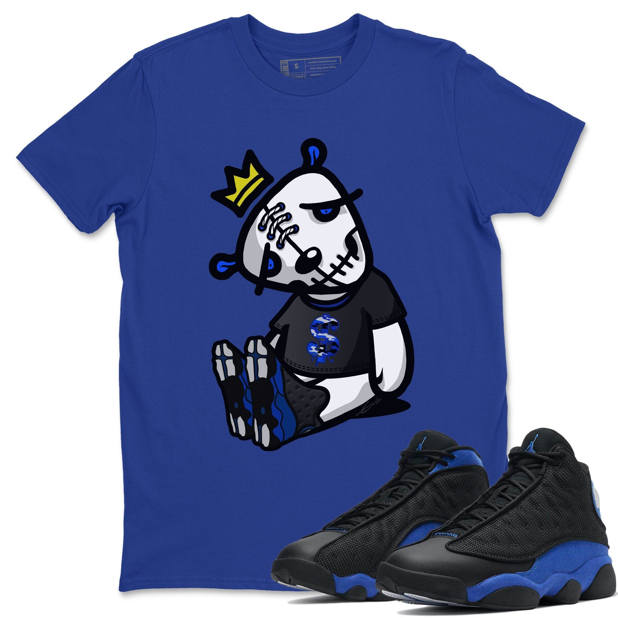 Dead Dolls Unisex Tops - Air Jordan 13 Hyper Royal