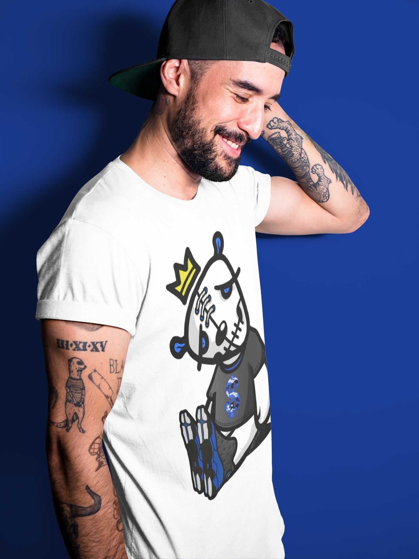 Dead Dolls Unisex Tops - Air Jordan 13 Hyper Royal