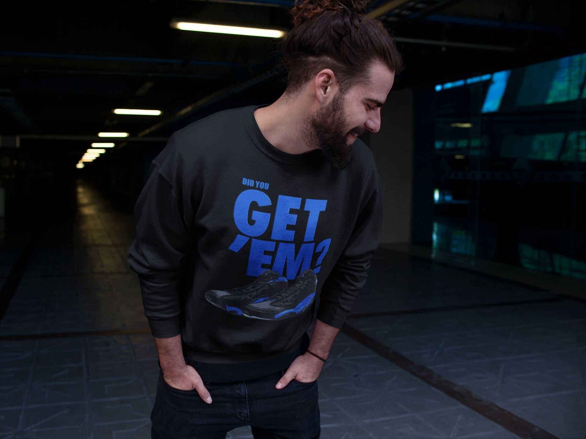 Did You Get 'Em Unisex Tops - Air Jordan 13 Hyper Royal