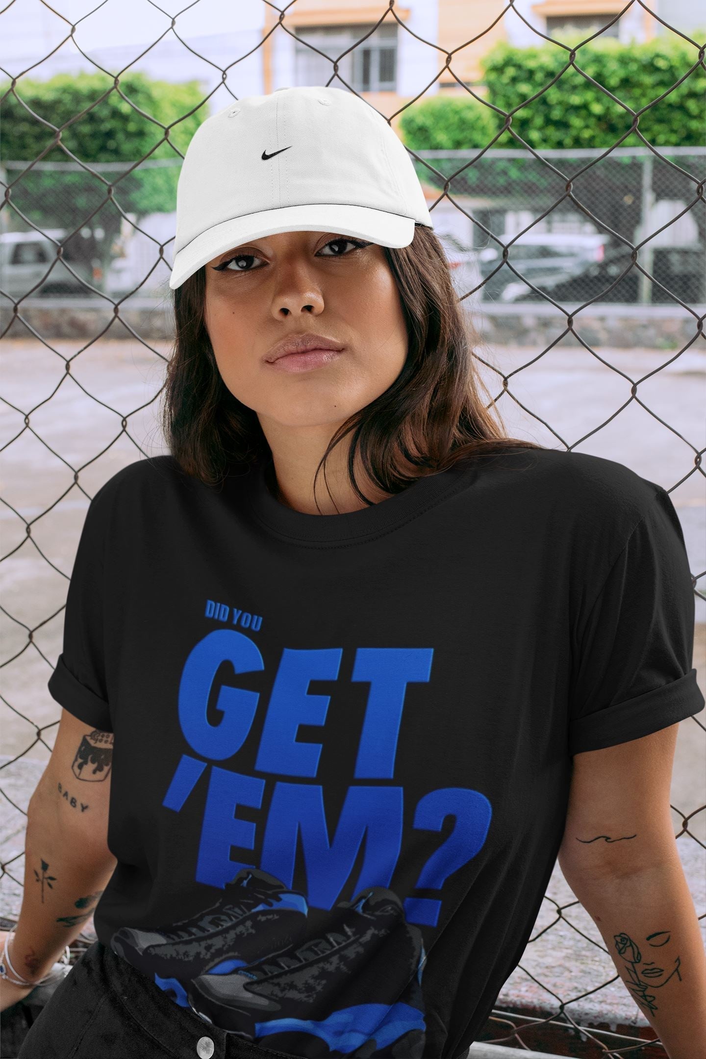 Did You Get 'Em Unisex Tops - Air Jordan 13 Hyper Royal