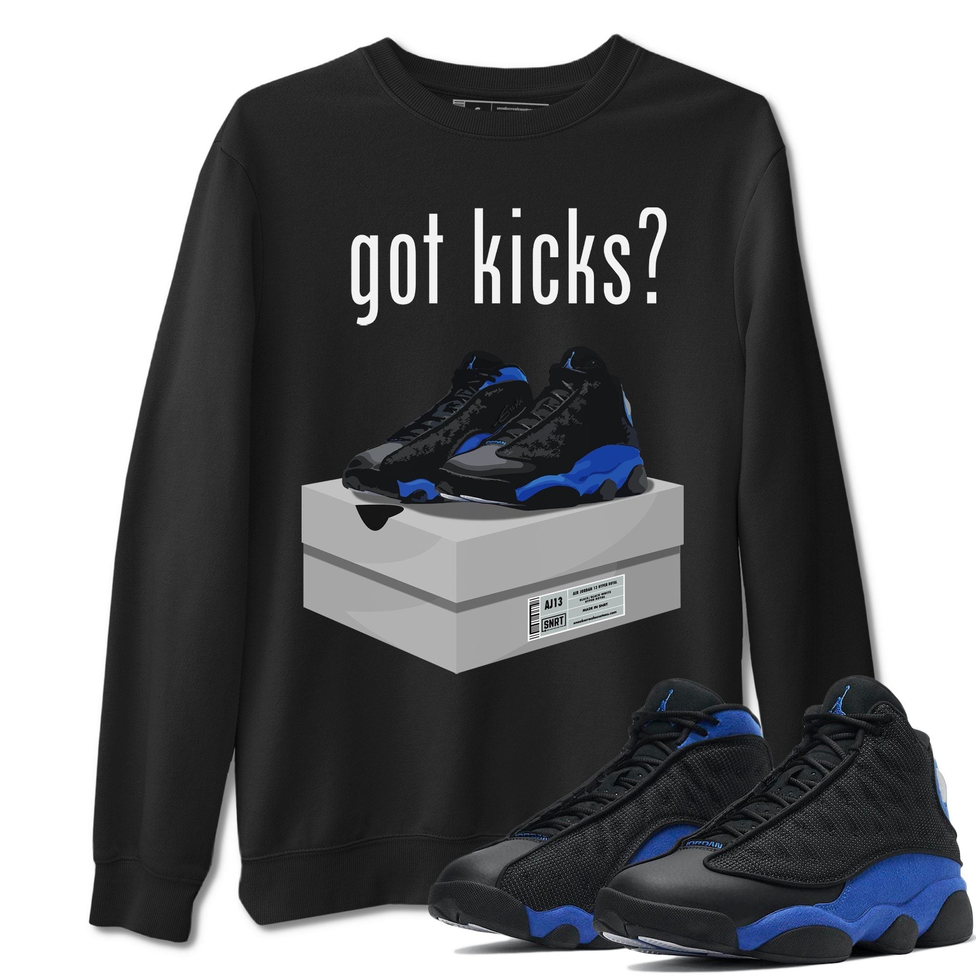 Got Kicks Unisex Tops - Air Jordan 13 Hyper Royal