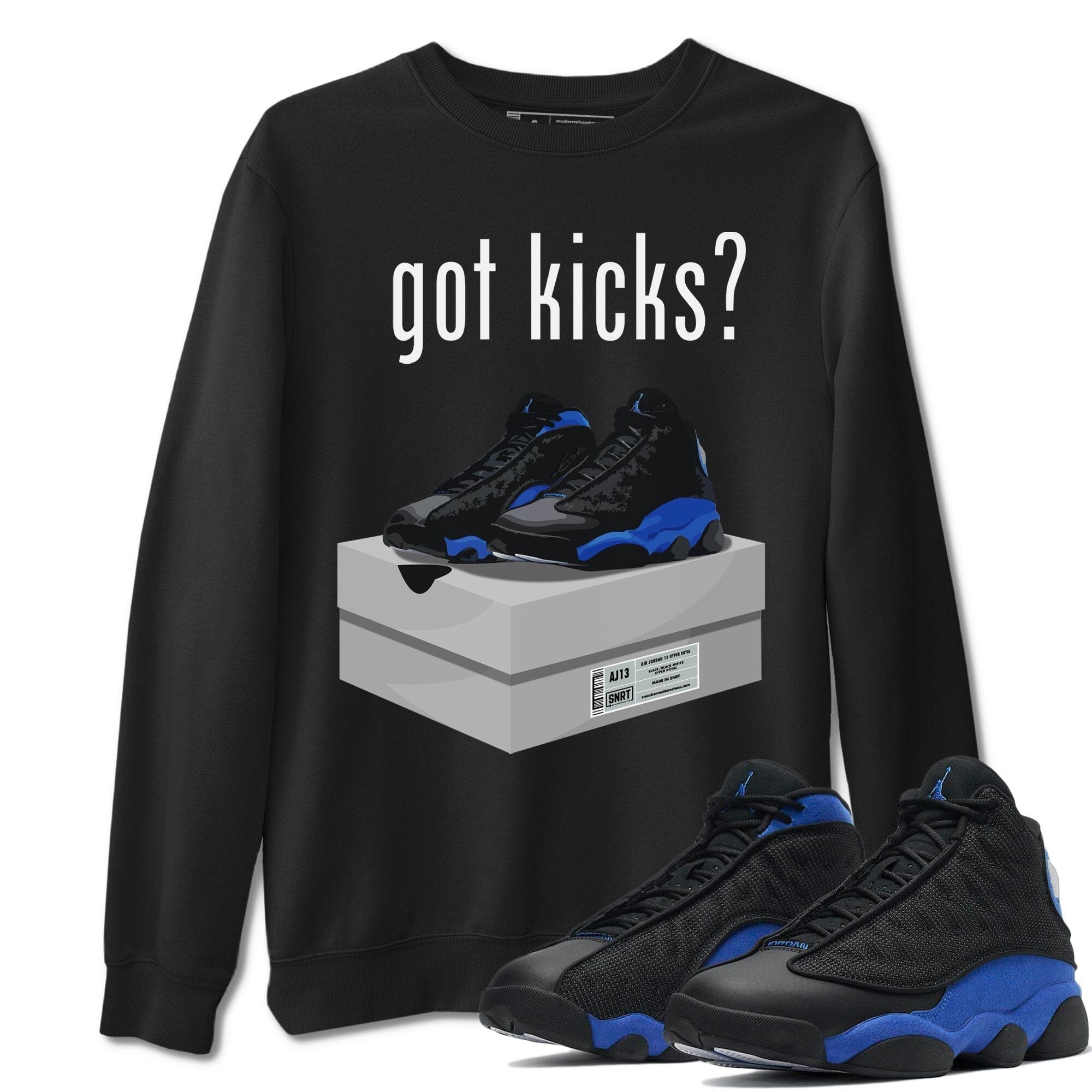 Got Kicks Unisex Tops - Air Jordan 13 Hyper Royal