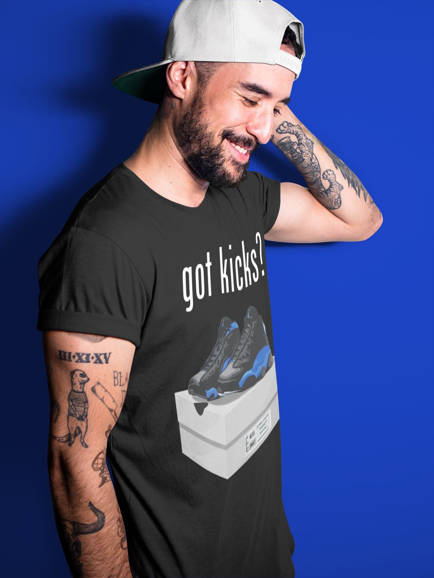 Got Kicks Unisex Tops - Air Jordan 13 Hyper Royal