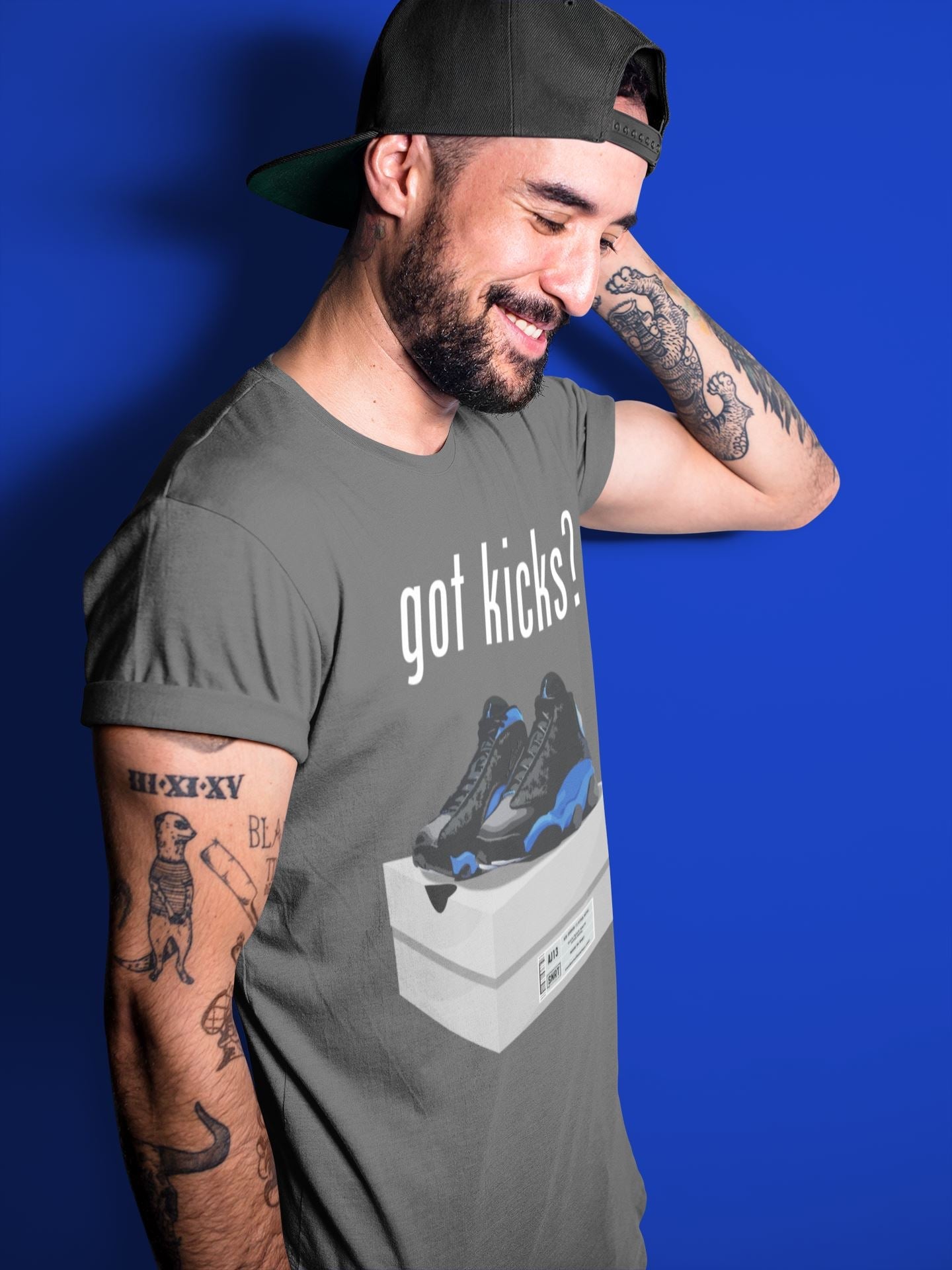 Got Kicks Unisex Tops - Air Jordan 13 Hyper Royal