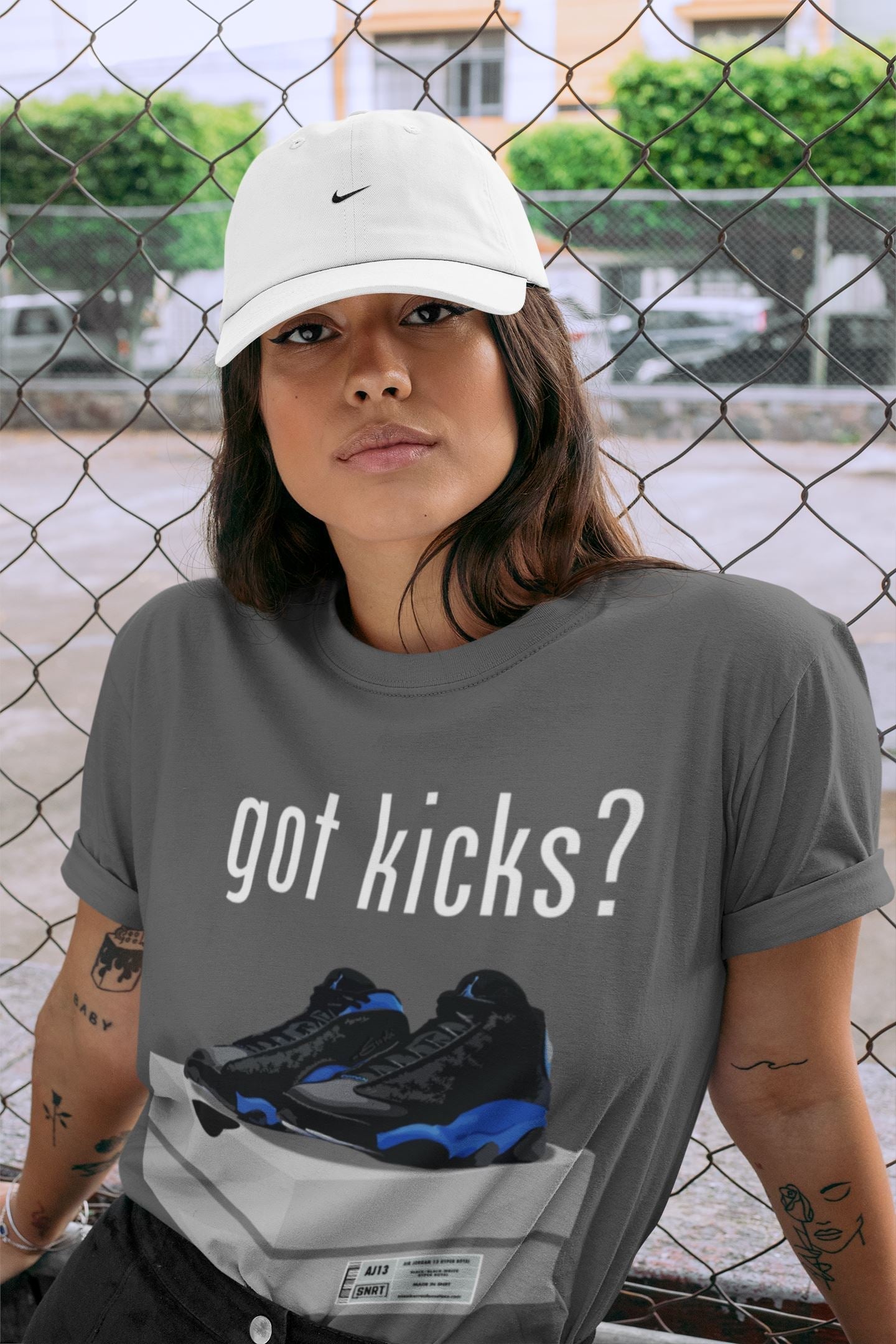 Got Kicks Unisex Tops - Air Jordan 13 Hyper Royal