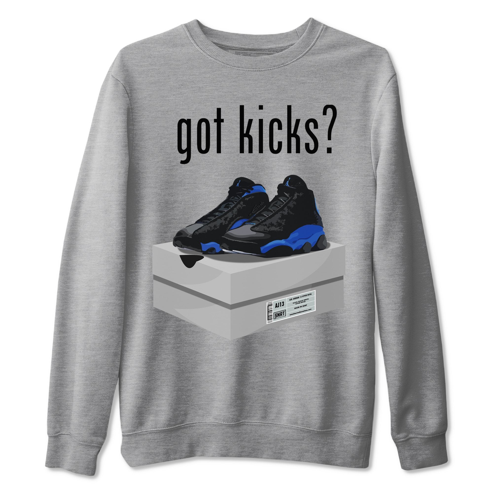 Got Kicks Unisex Tops - Air Jordan 13 Hyper Royal