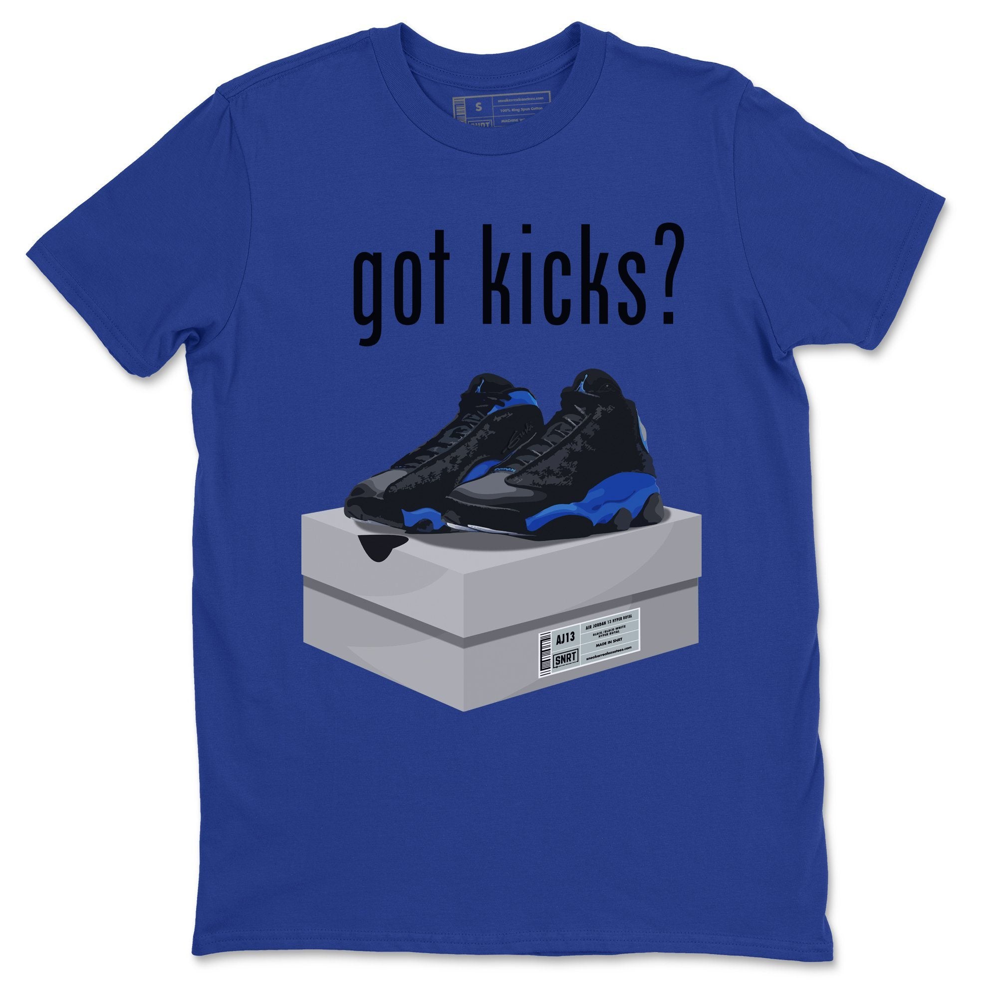 Got Kicks Unisex Tops - Air Jordan 13 Hyper Royal