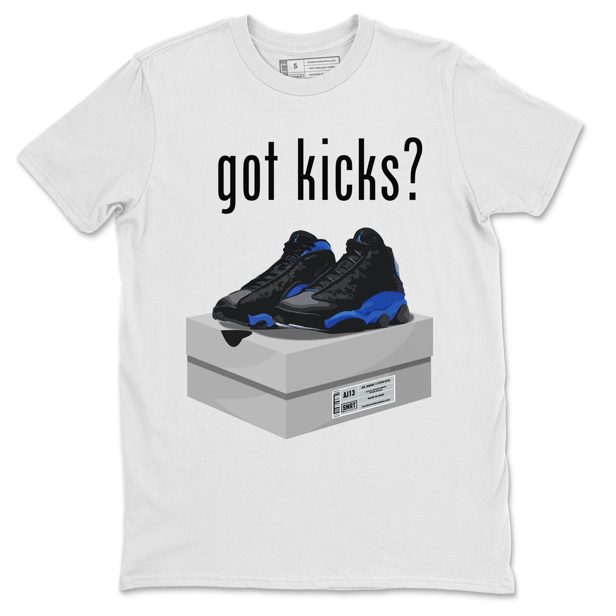Got Kicks Unisex Tops - Air Jordan 13 Hyper Royal