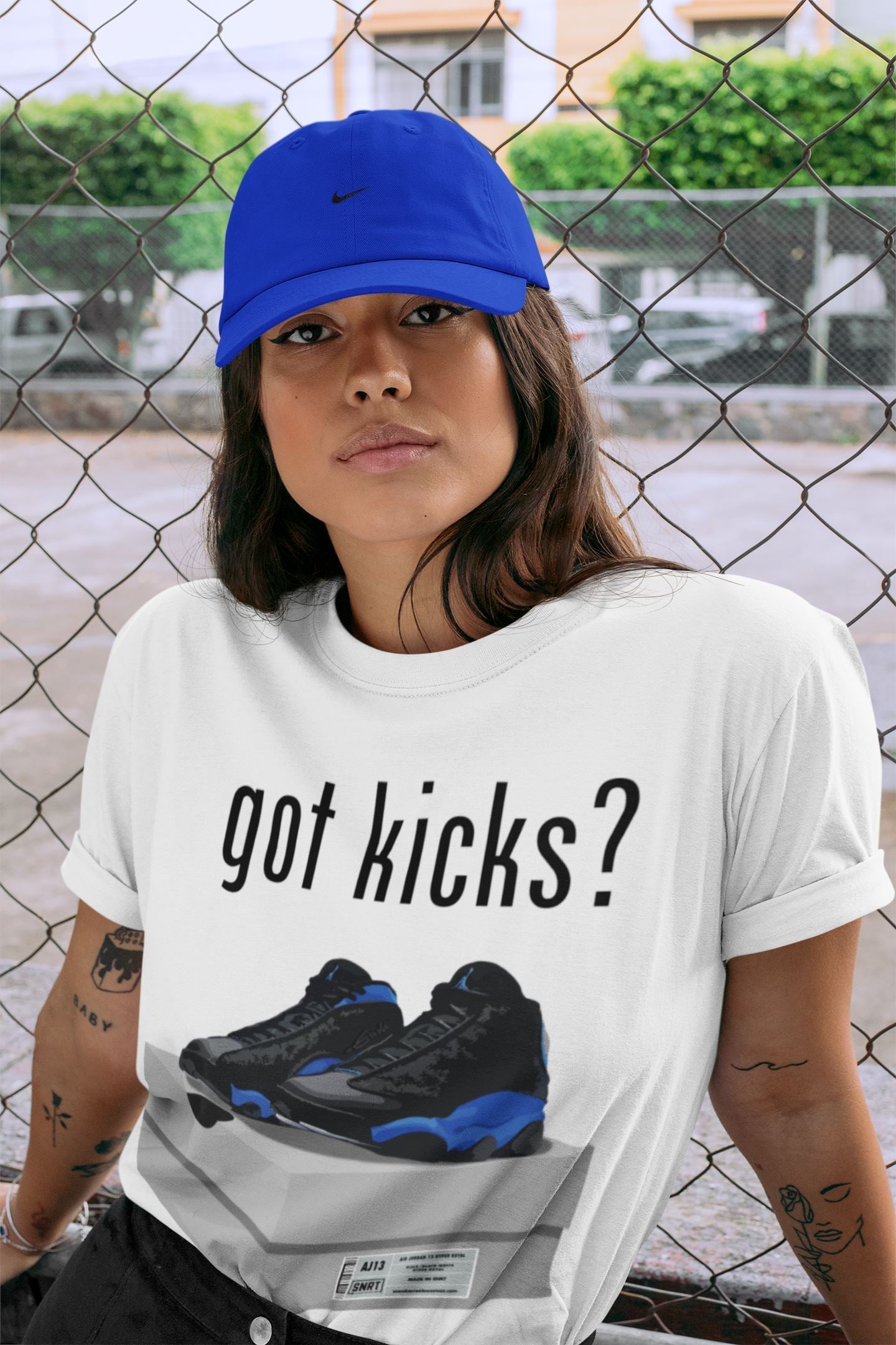 Got Kicks Unisex Tops - Air Jordan 13 Hyper Royal