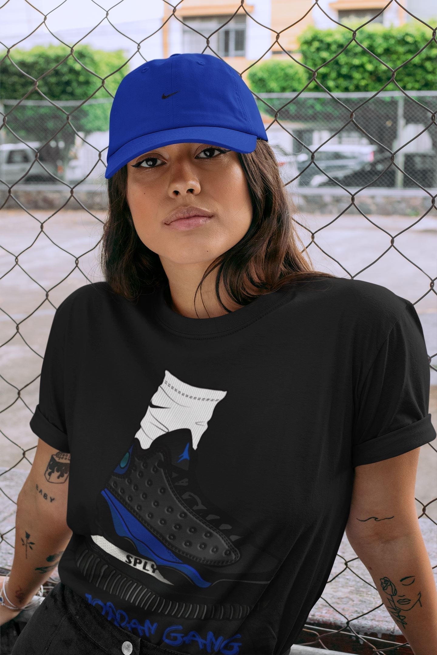 Air Jordan Gang Unisex Tops - Air Jordan 13 Hyper Royal