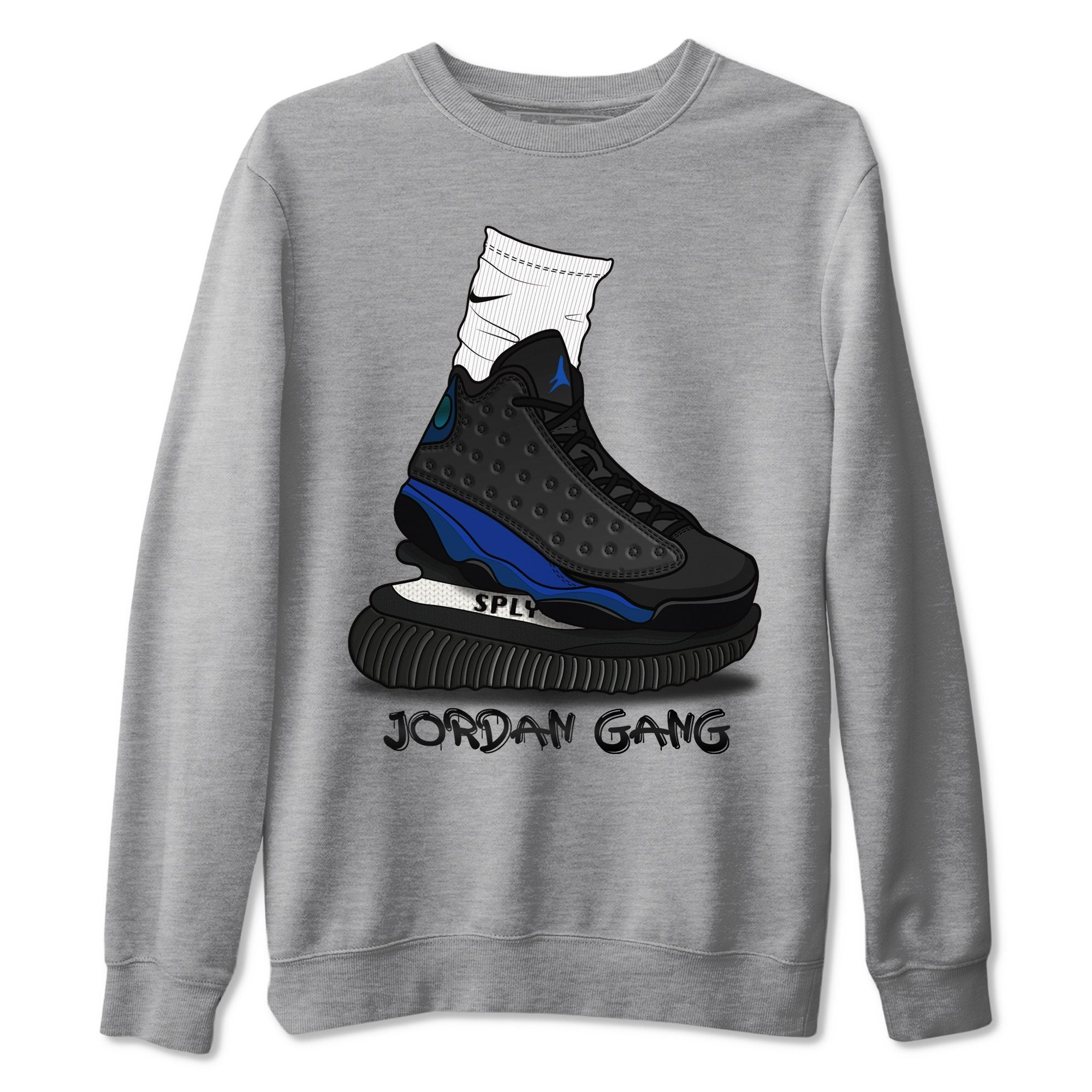 Air Jordan Gang Unisex Tops - Air Jordan 13 Hyper Royal