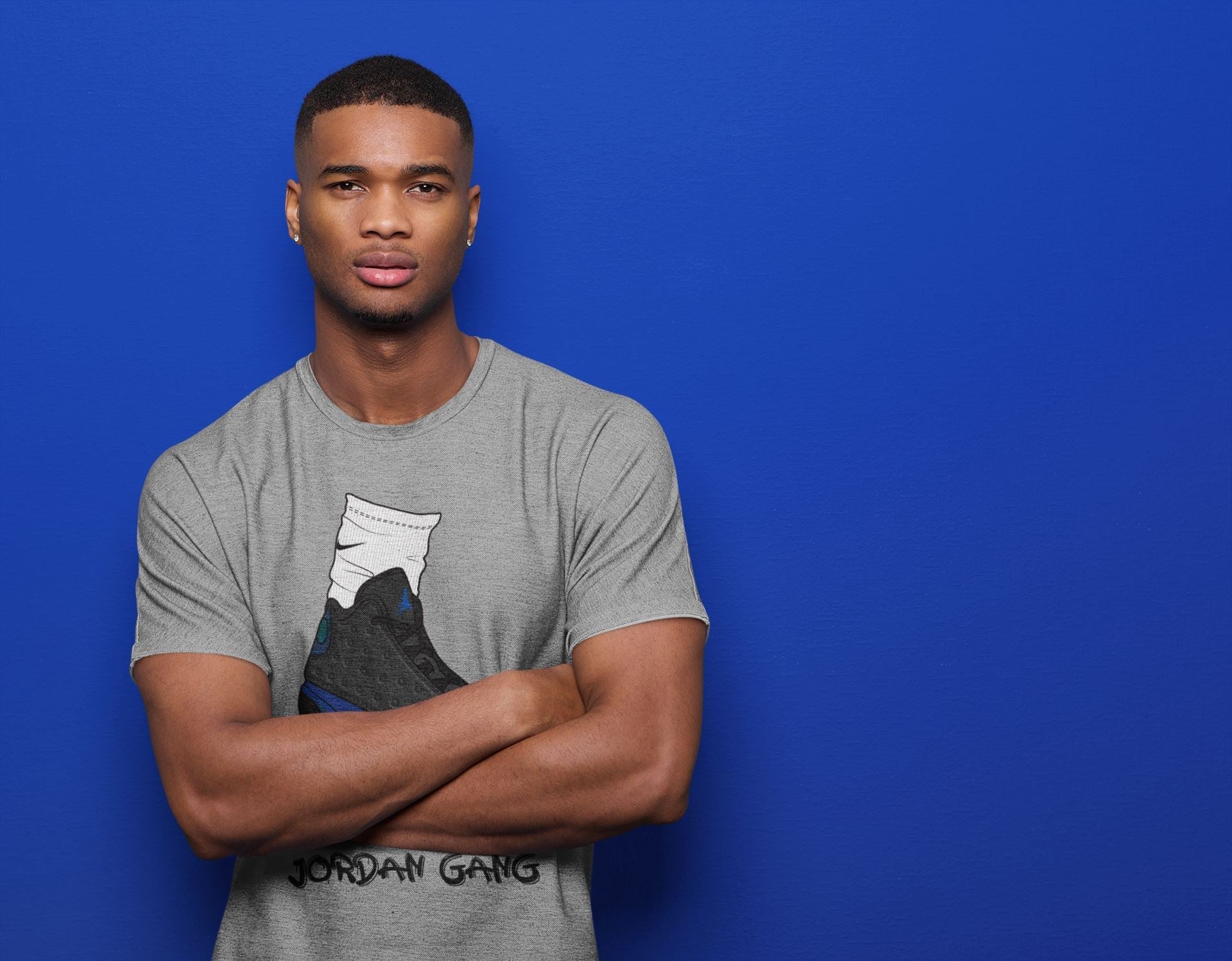 Air Jordan Gang Unisex Tops - Air Jordan 13 Hyper Royal