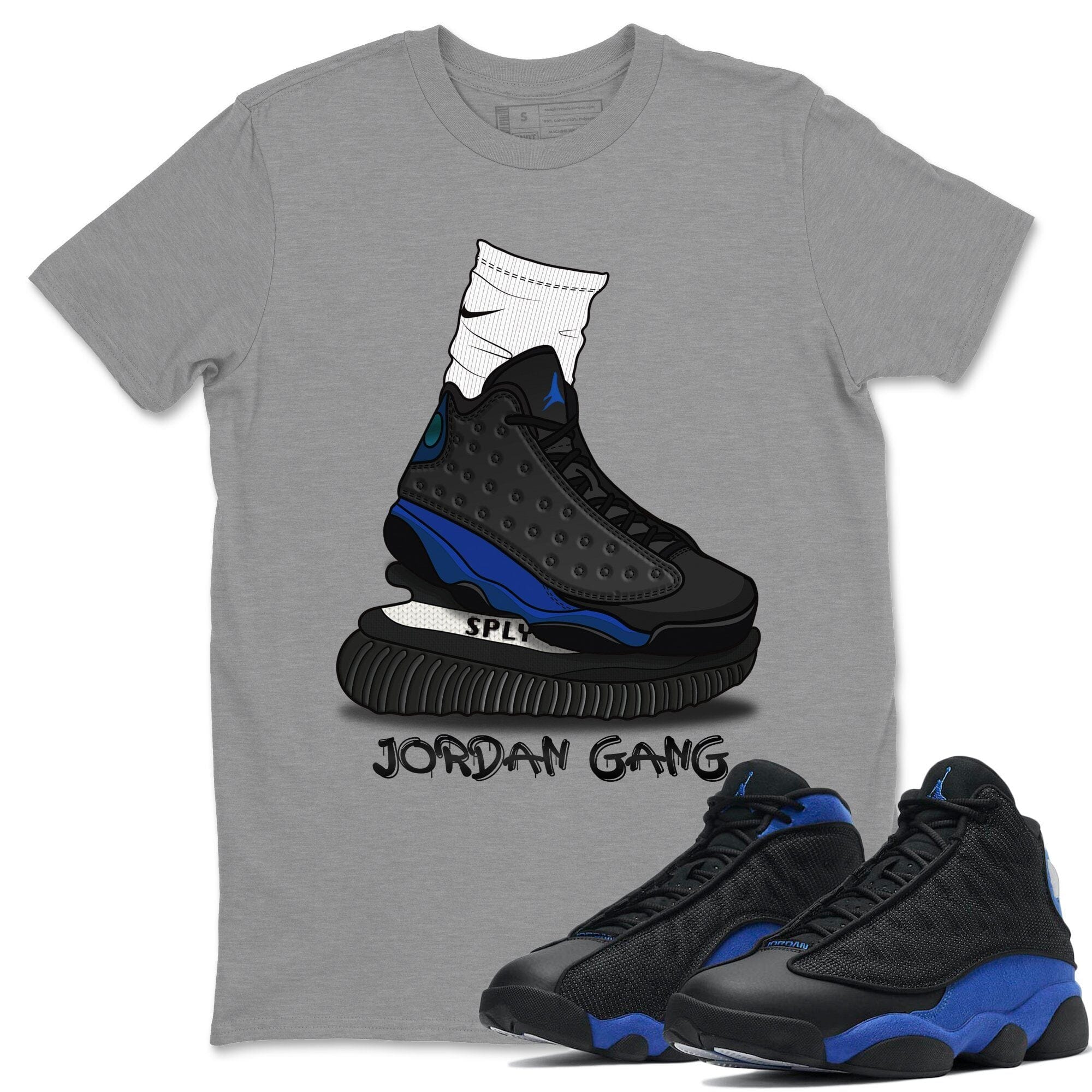 Air Jordan Gang Unisex Tops - Air Jordan 13 Hyper Royal