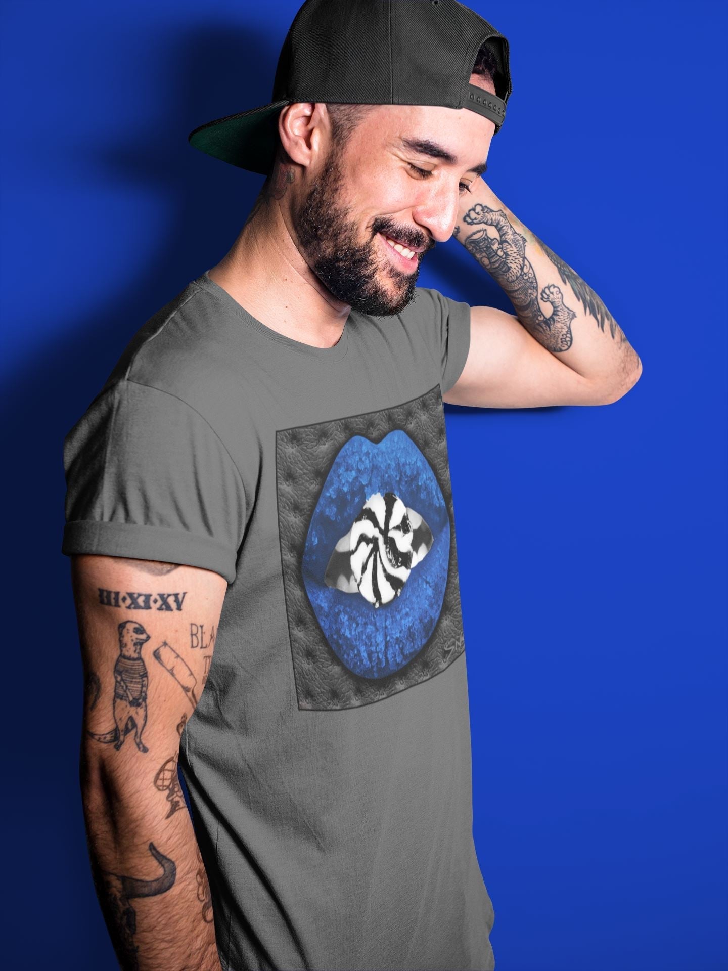 Lips Candy Unisex Tops - Air Jordan 13 Hyper Royal
