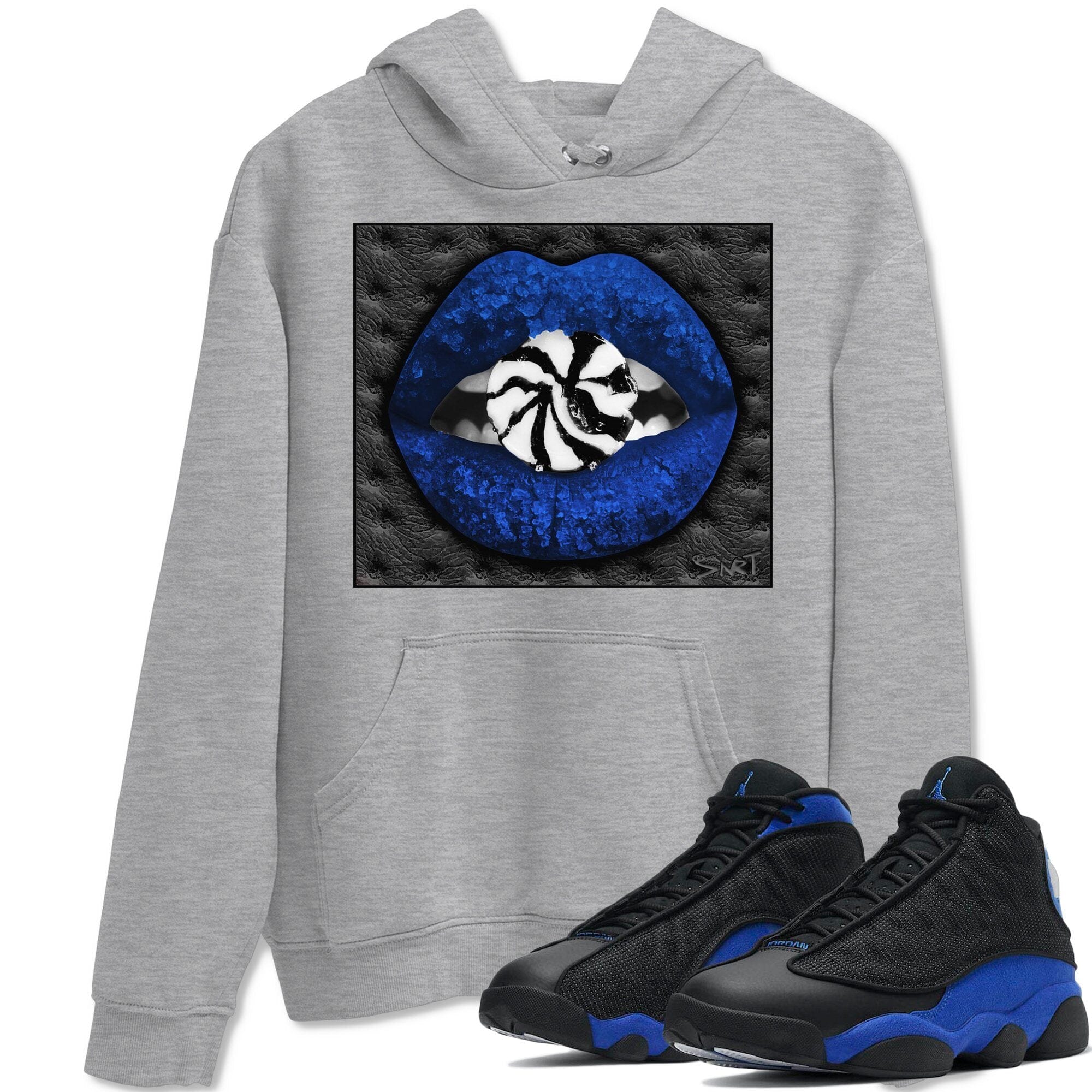 Lips Candy Unisex Tops - Air Jordan 13 Hyper Royal