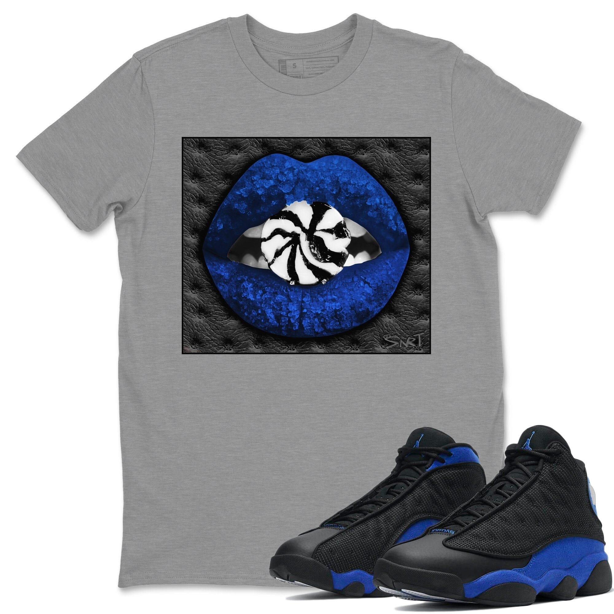 Lips Candy Unisex Tops - Air Jordan 13 Hyper Royal