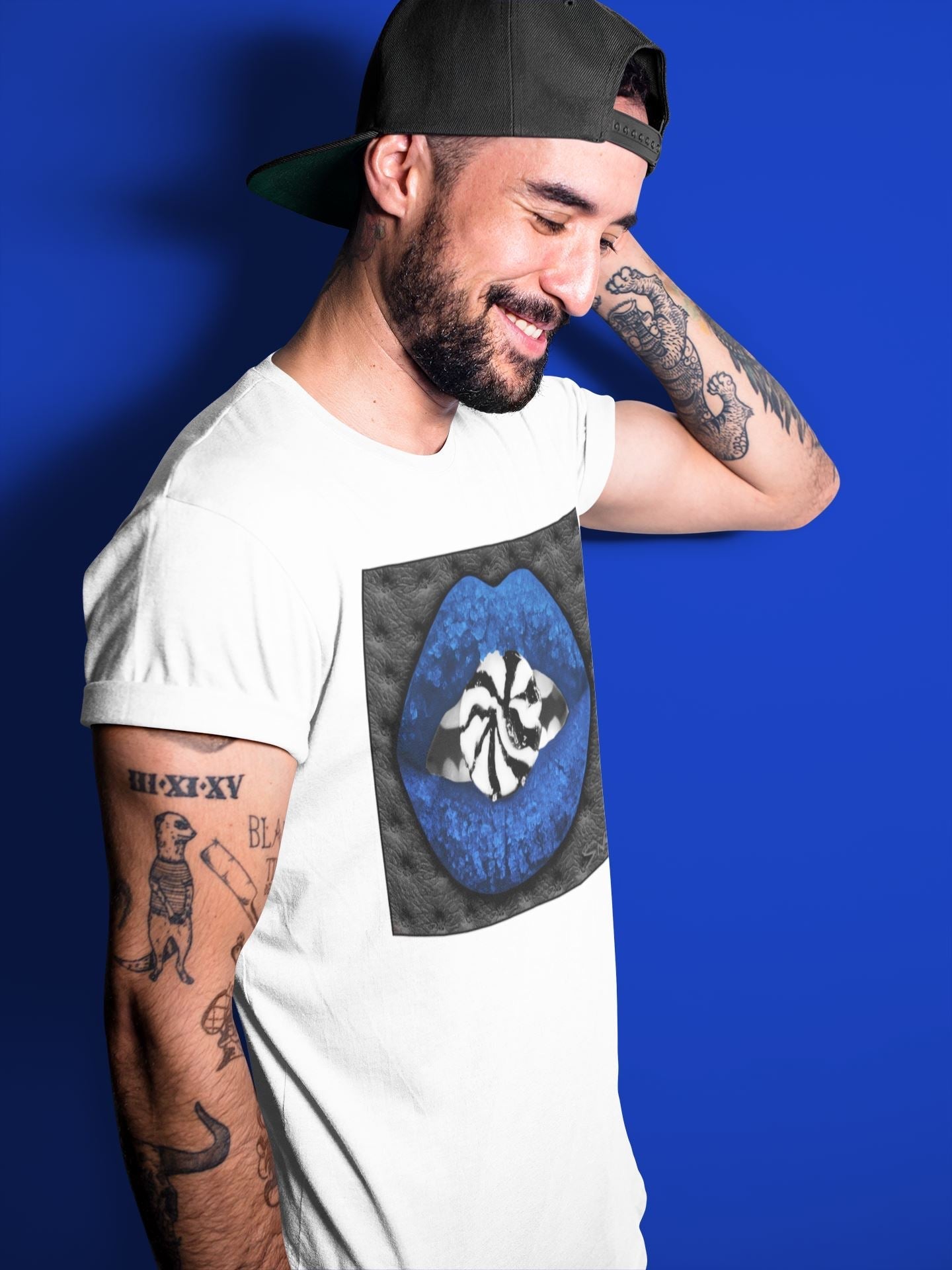 Lips Candy Unisex Tops - Air Jordan 13 Hyper Royal