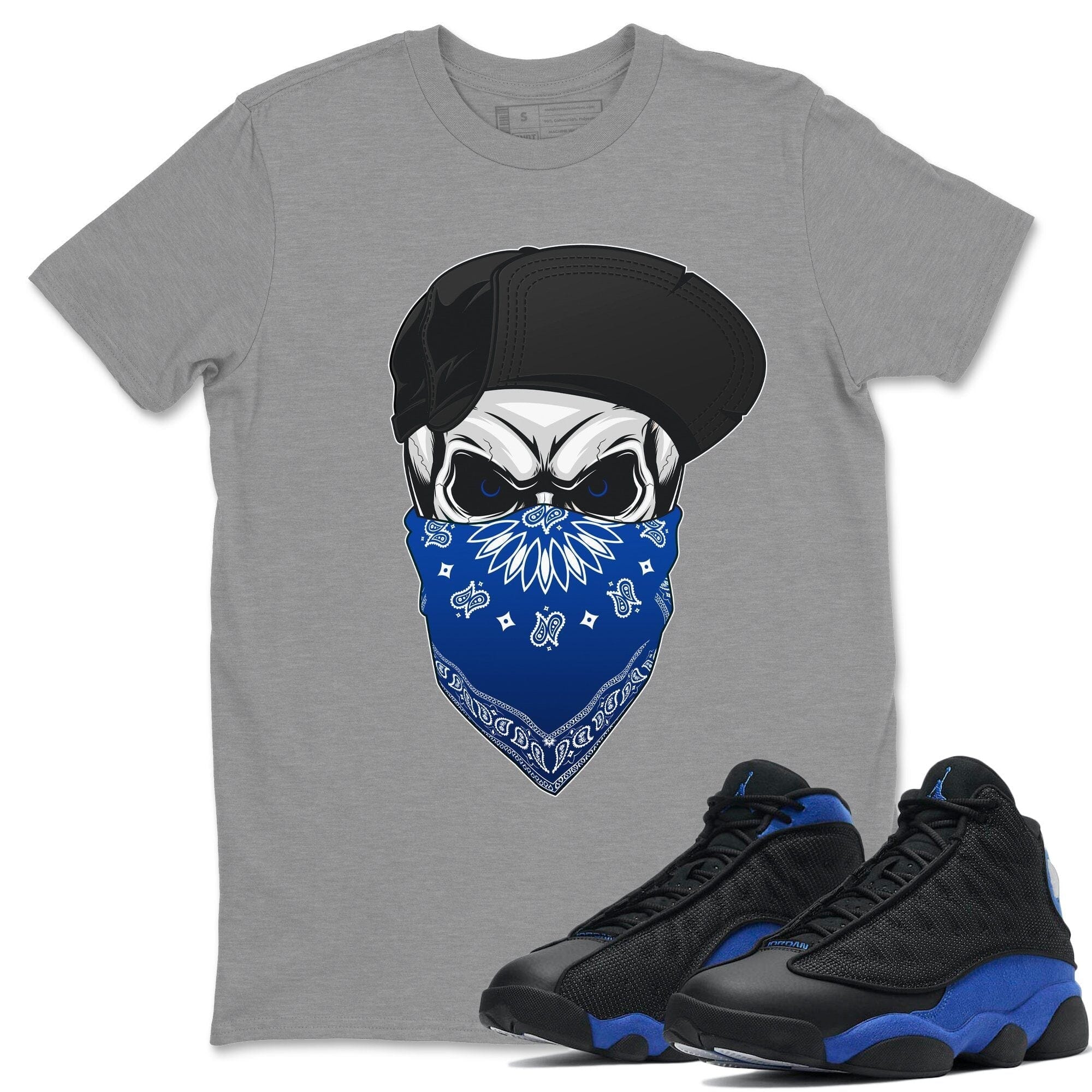 Skull Hat Unisex Tops - Air Jordan 13 Hyper Royal