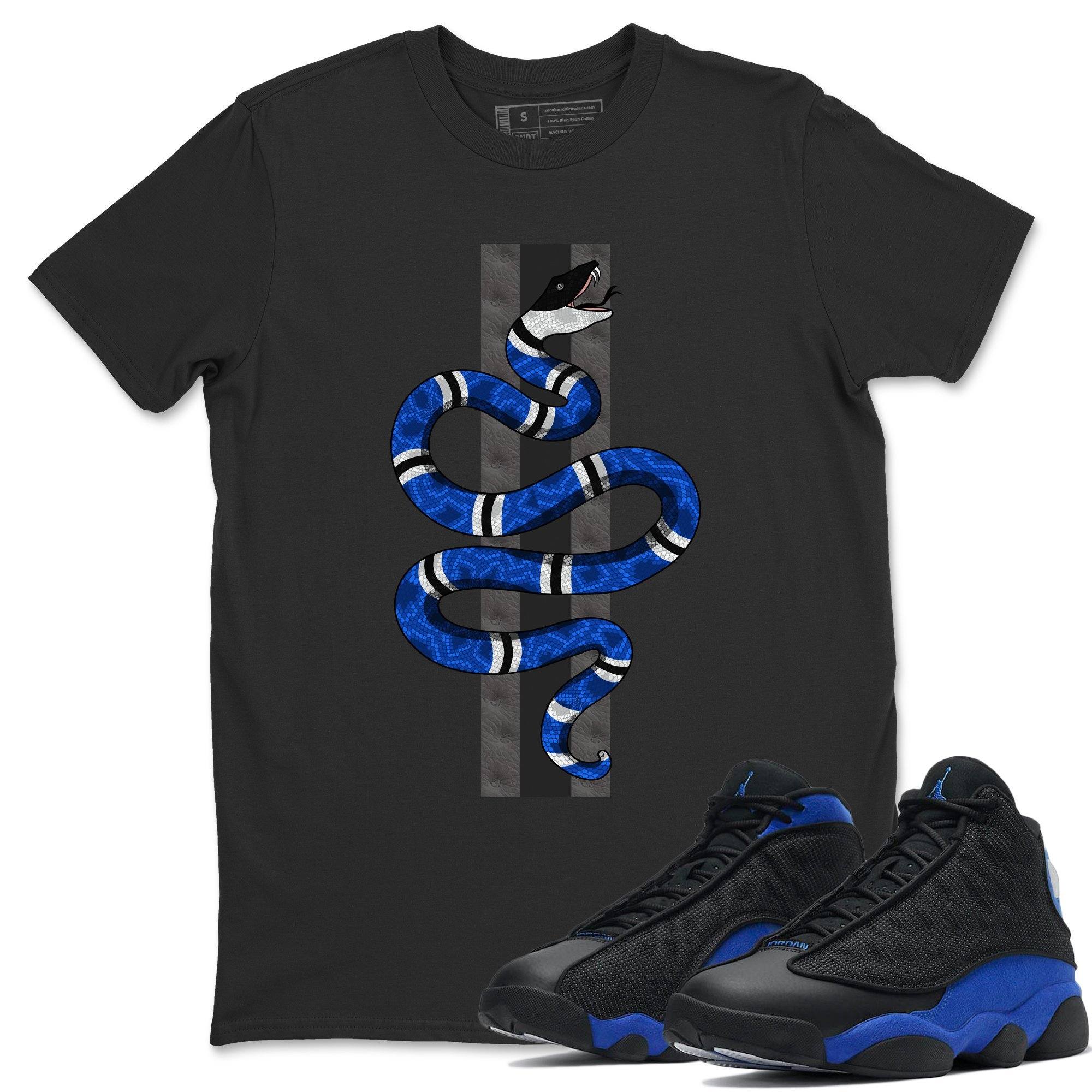 Snake Unisex Tops - Air Jordan 13 Hyper Royal