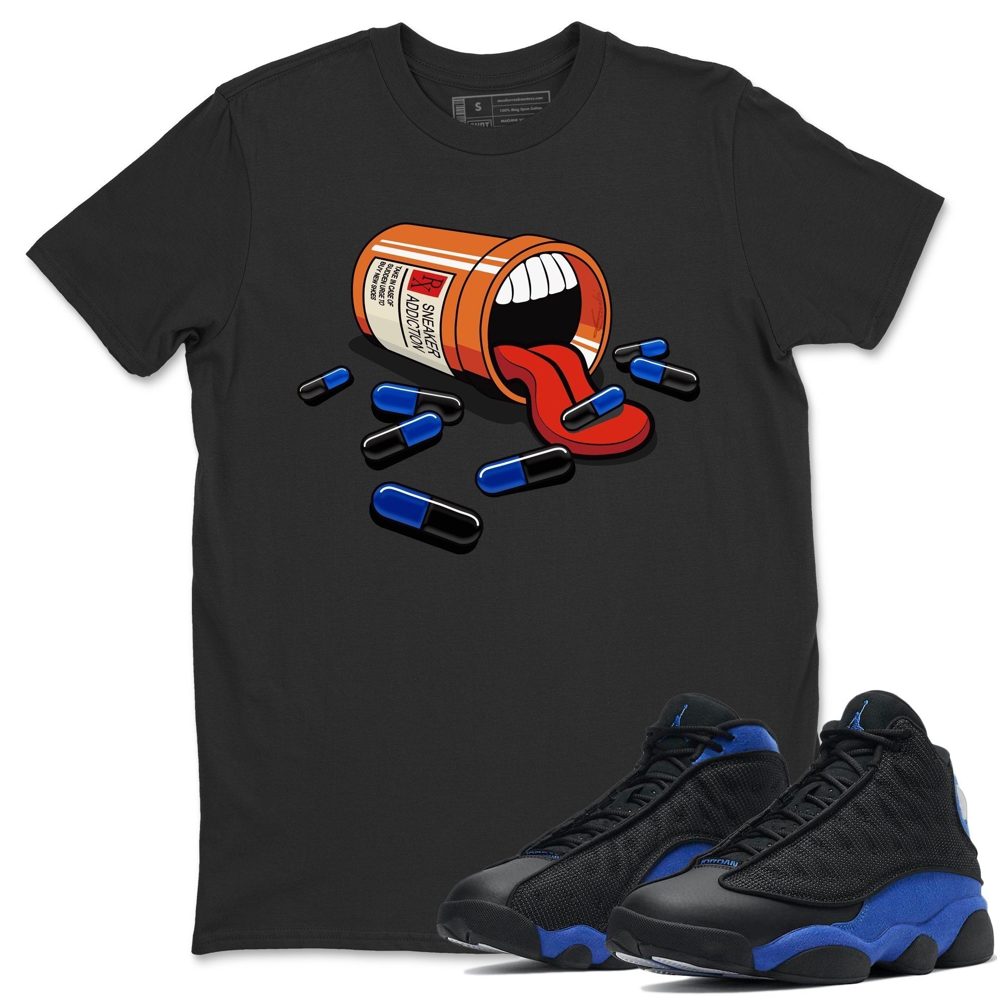 snkmatch Addiction Unisex Tops - Air Jordan 13 Hyper Royal