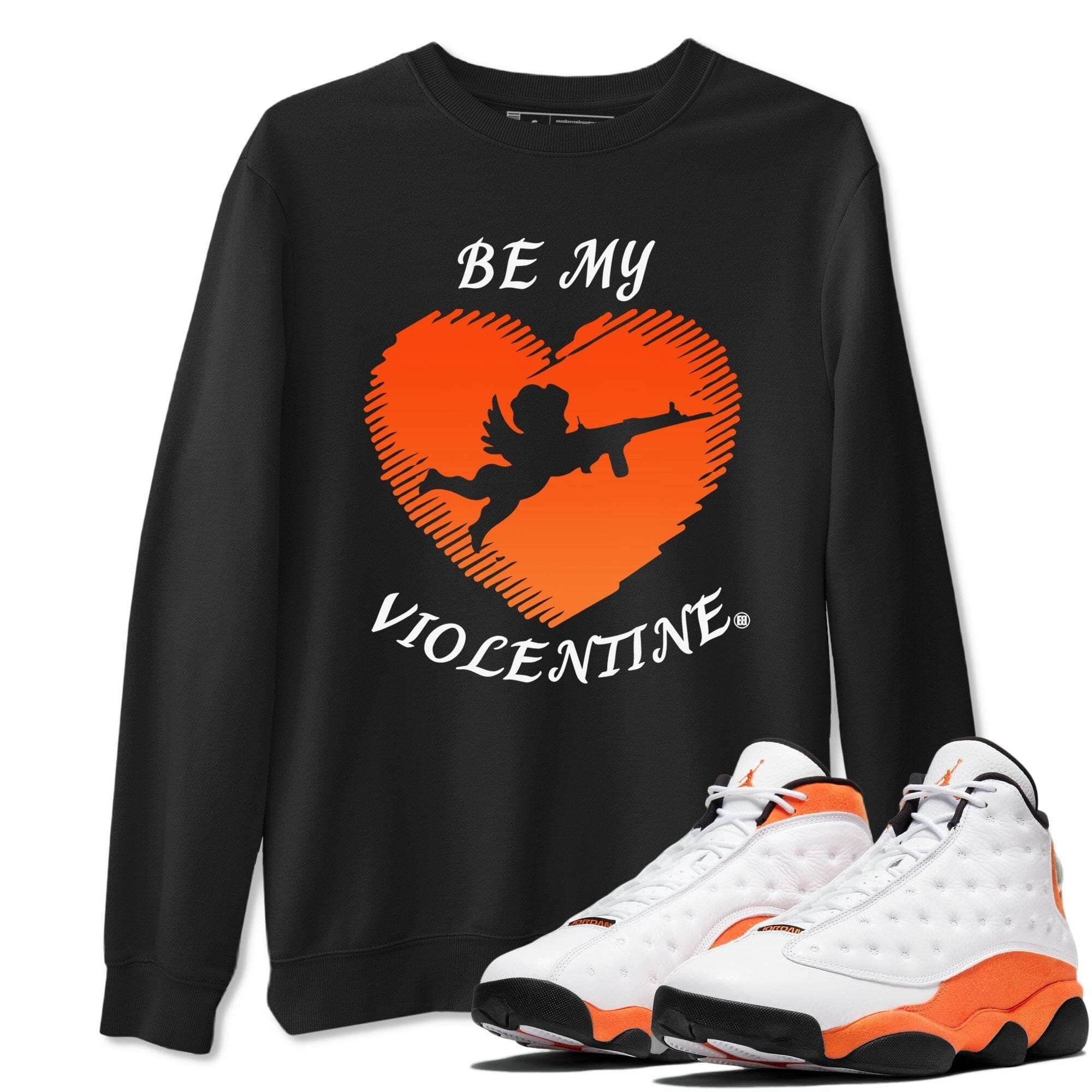 Be My Violentine Unisex Tops - Air Jordan 13 Starfish