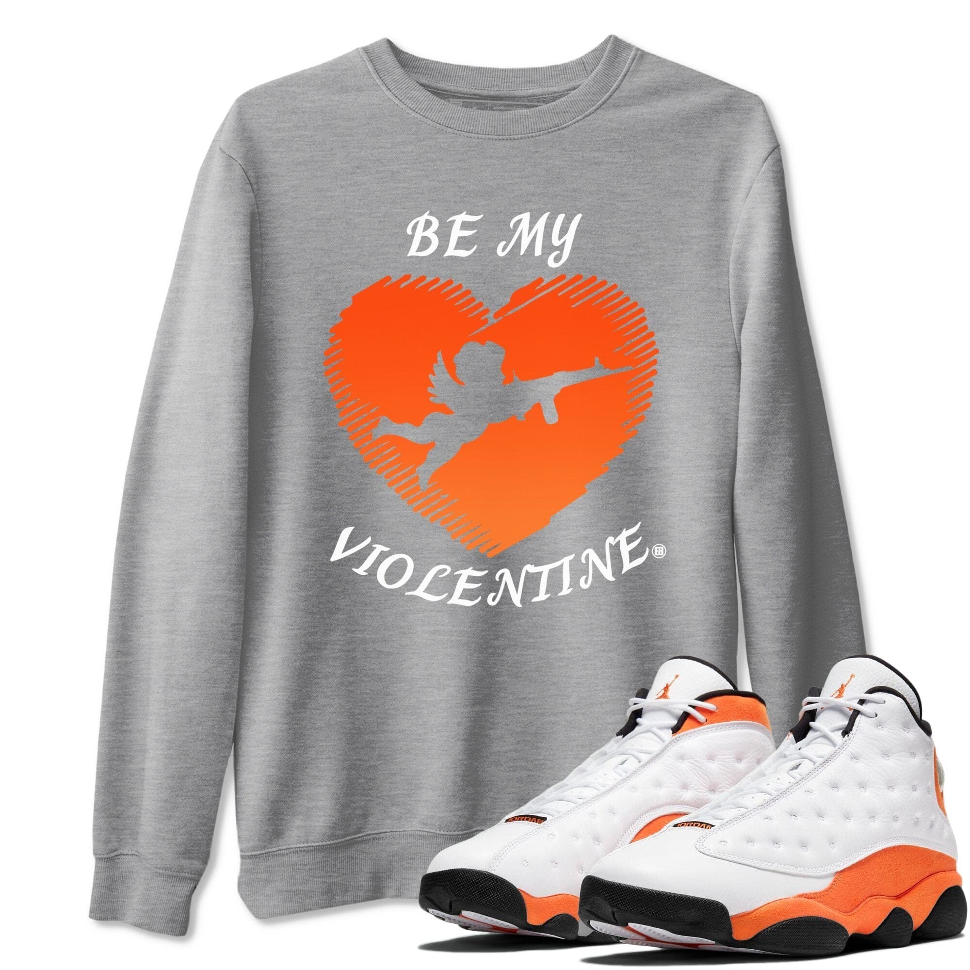 Be My Violentine Unisex Tops - Air Jordan 13 Starfish