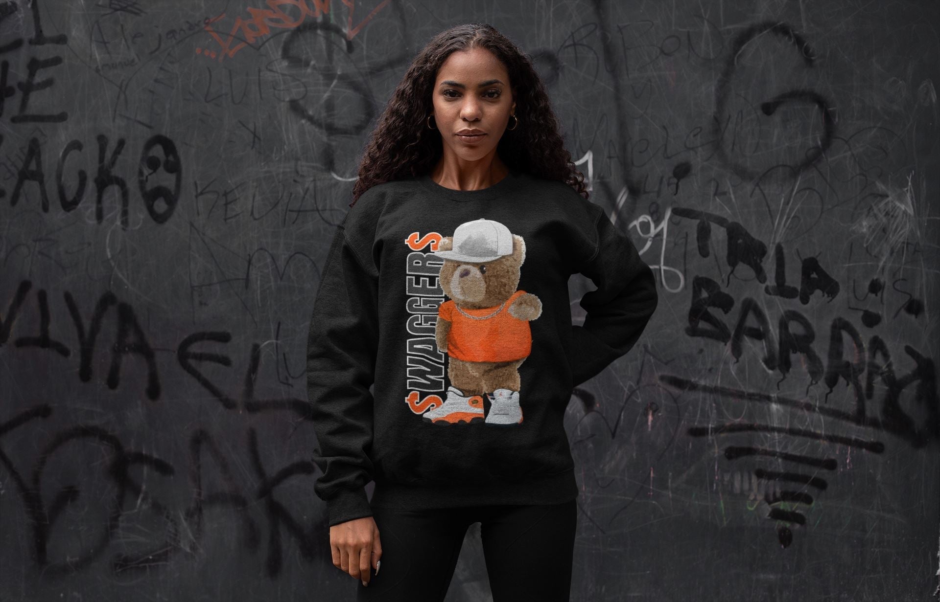 Bear Swaggers Unisex Tops - Air Jordan 13 Starfish