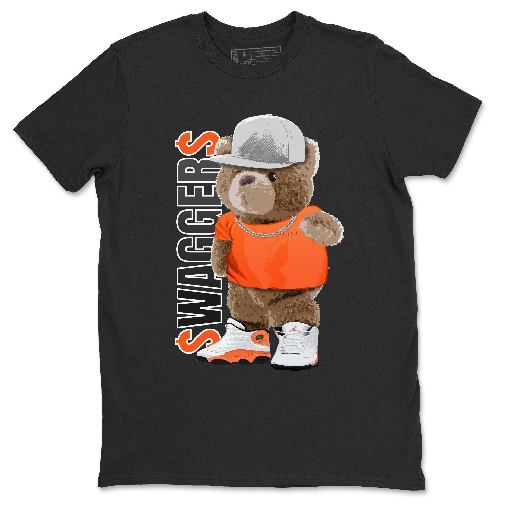 Bear Swaggers Unisex Tops - Air Jordan 13 Starfish