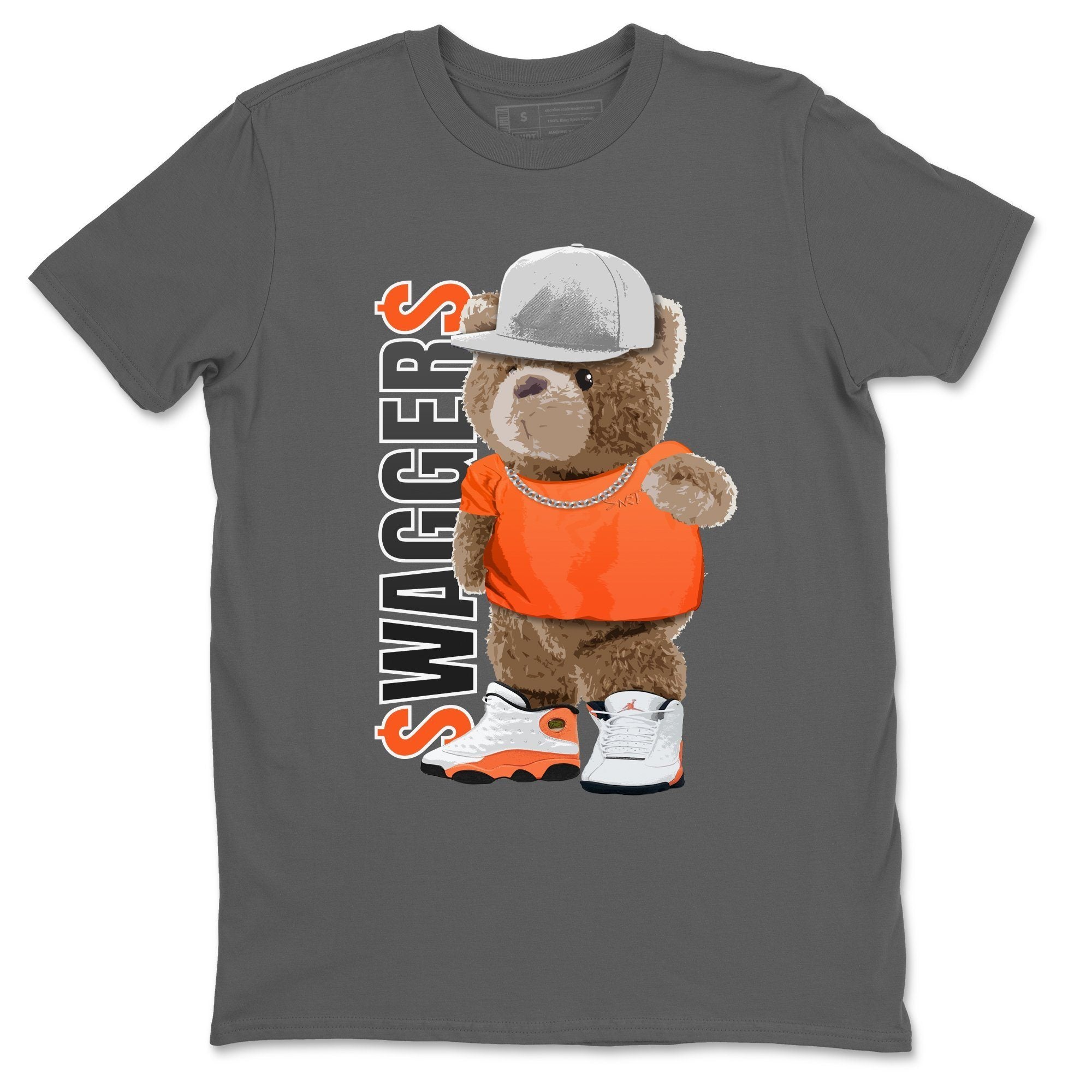 Bear Swaggers Unisex Tops - Air Jordan 13 Starfish