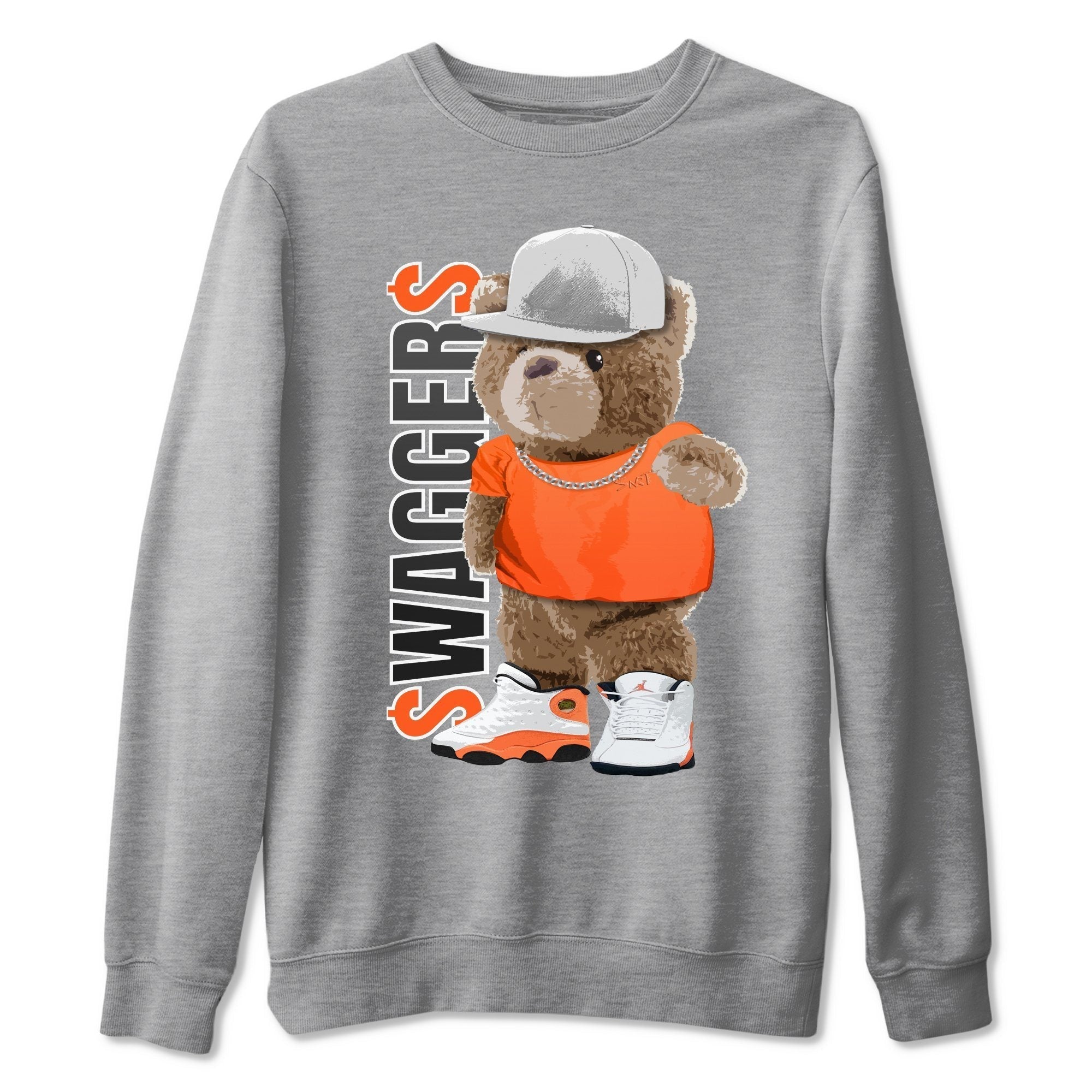 Bear Swaggers Unisex Tops - Air Jordan 13 Starfish