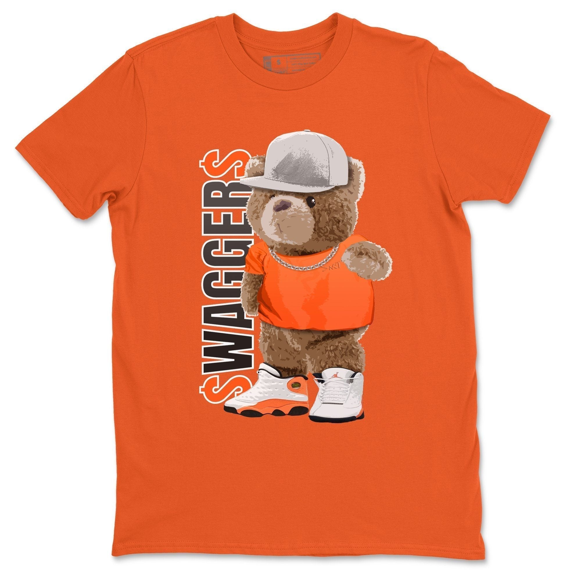 Bear Swaggers Unisex Tops - Air Jordan 13 Starfish