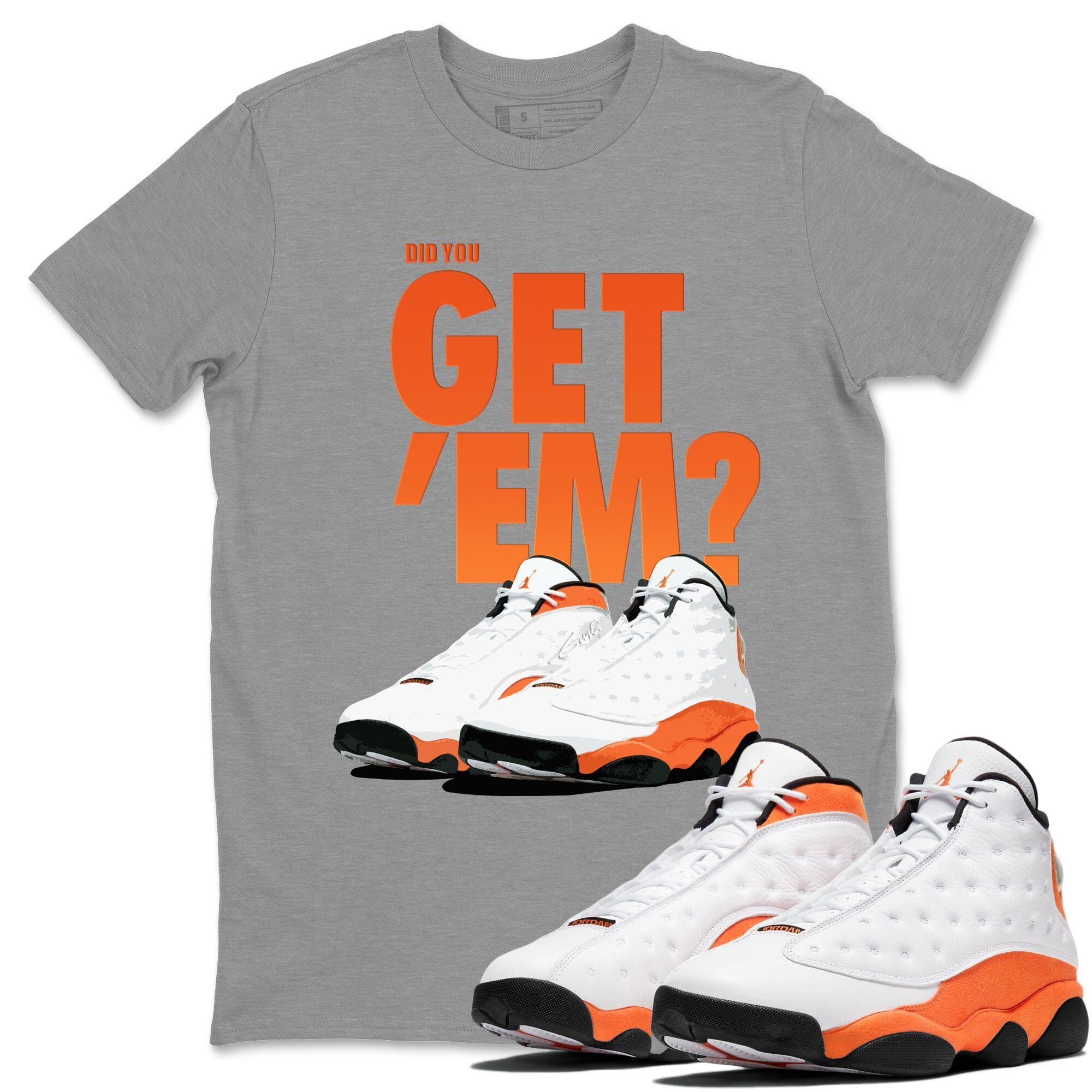 Did You Get 'Em Unisex Tops - Air Jordan 13 Starfish