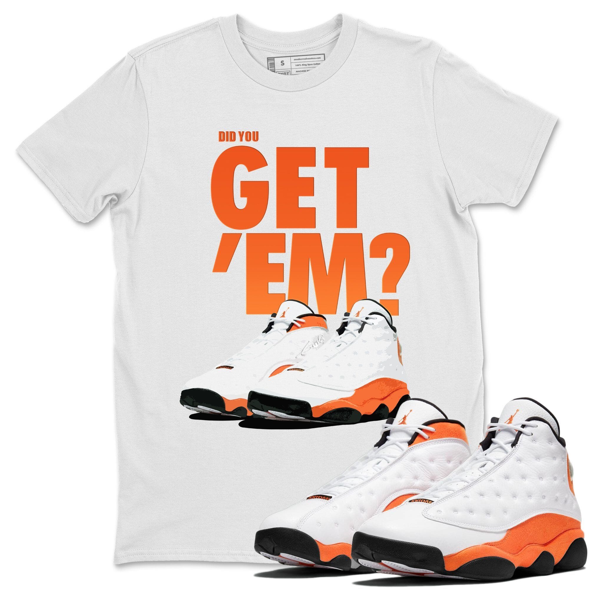 Did You Get 'Em Unisex Tops - Air Jordan 13 Starfish