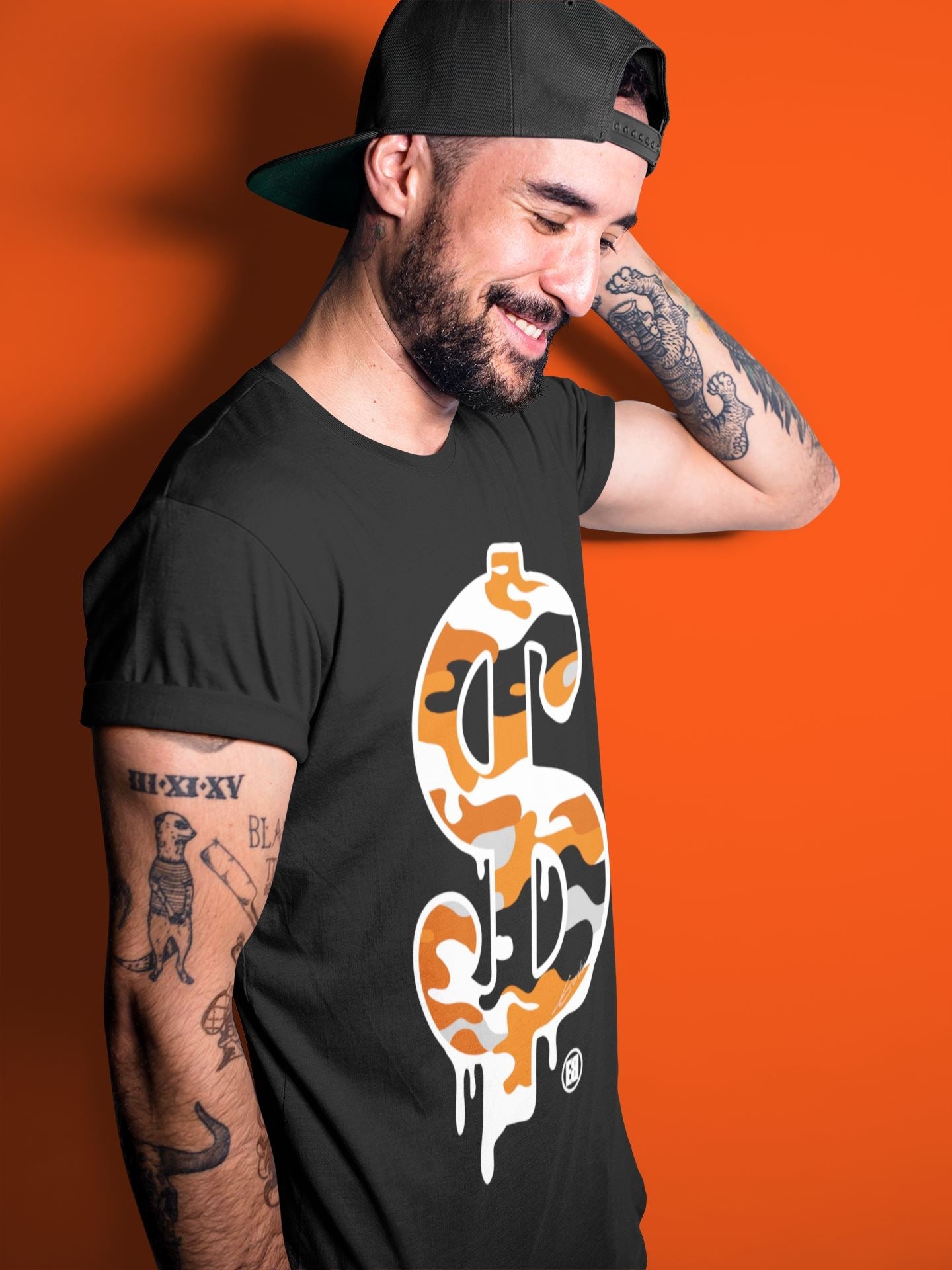 Dollar Camo Unisex Tops - Air Jordan 13 Starfish