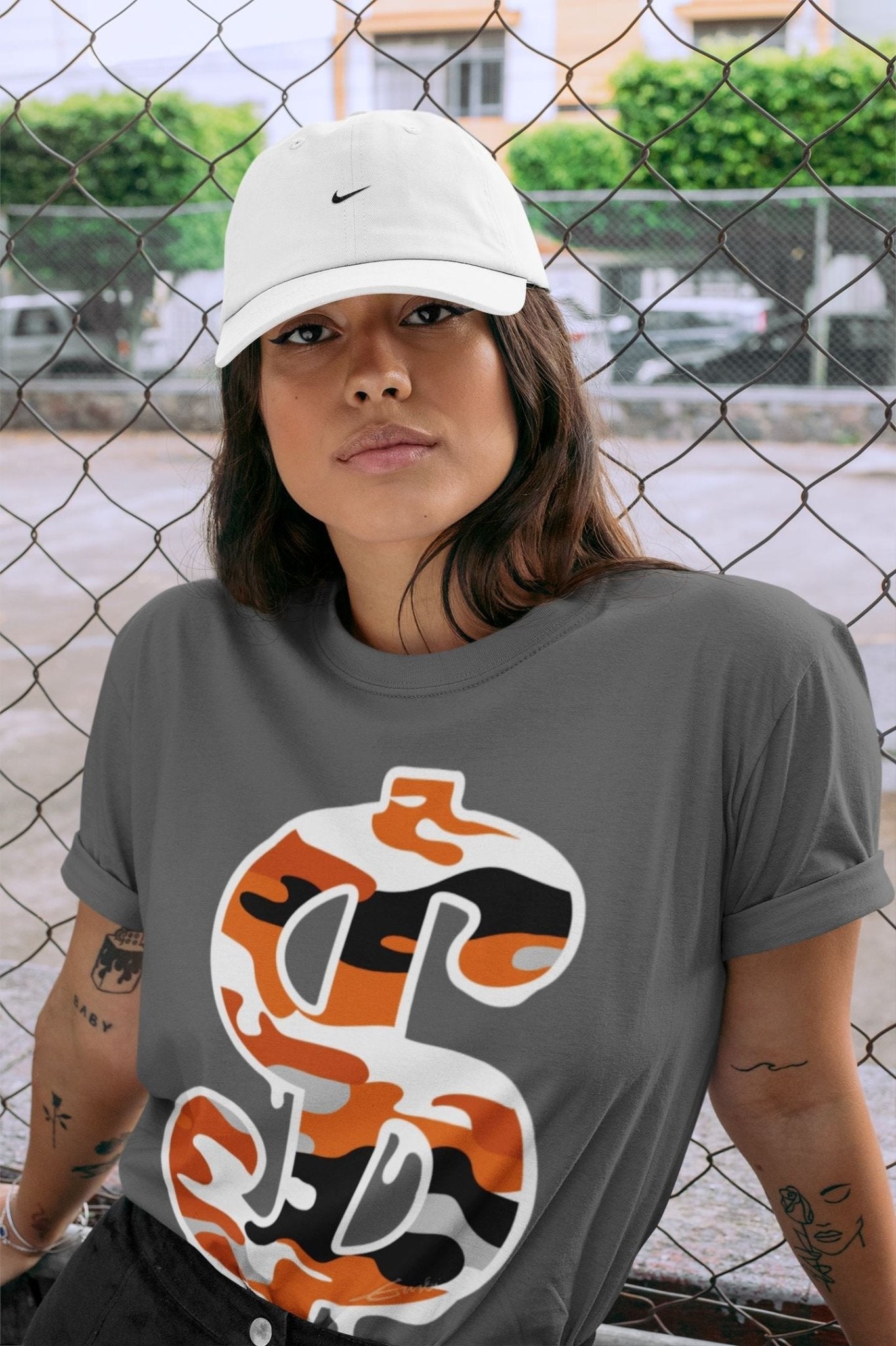 Dollar Camo Unisex Tops - Air Jordan 13 Starfish
