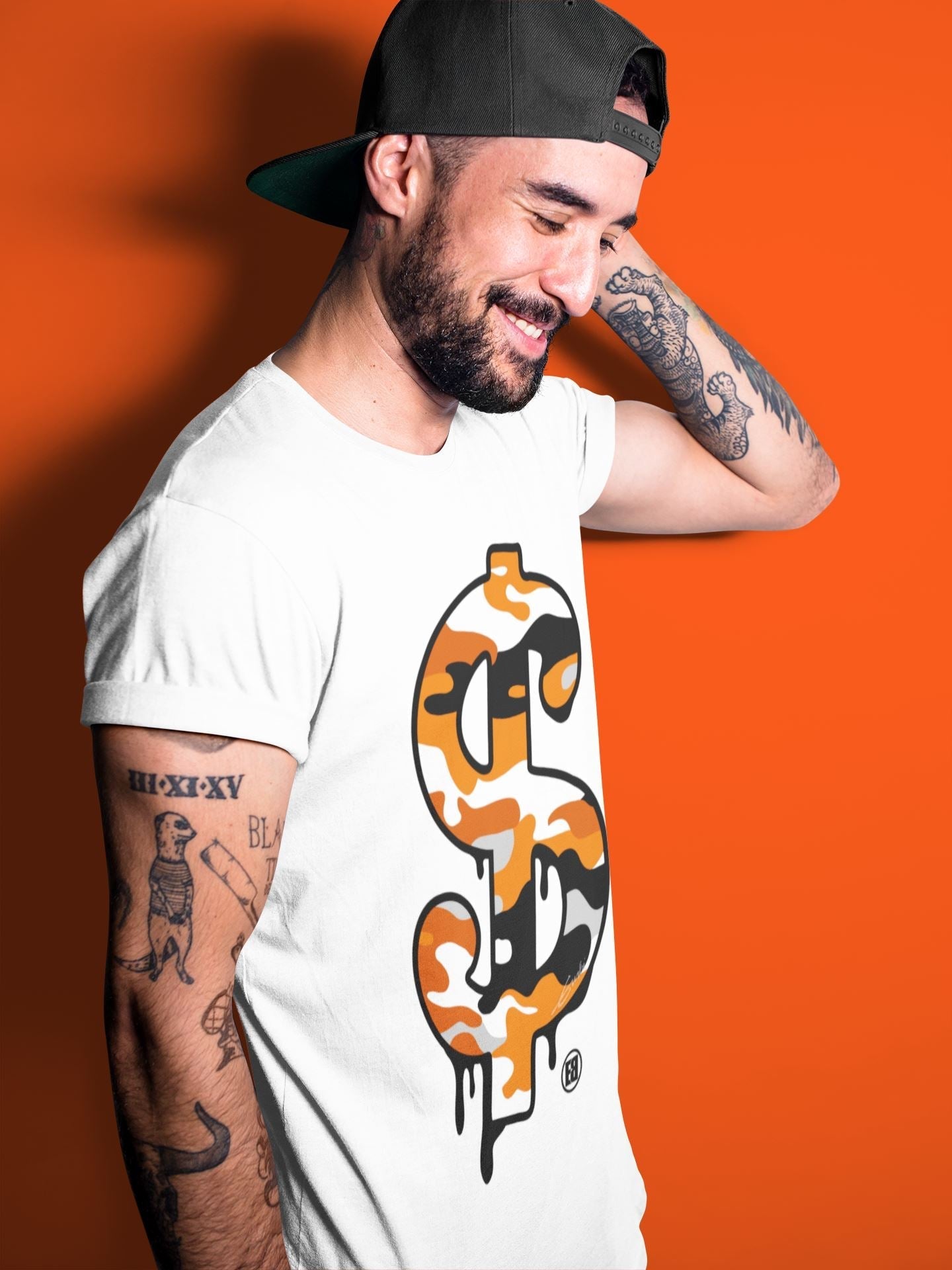 Dollar Camo Unisex Tops - Air Jordan 13 Starfish