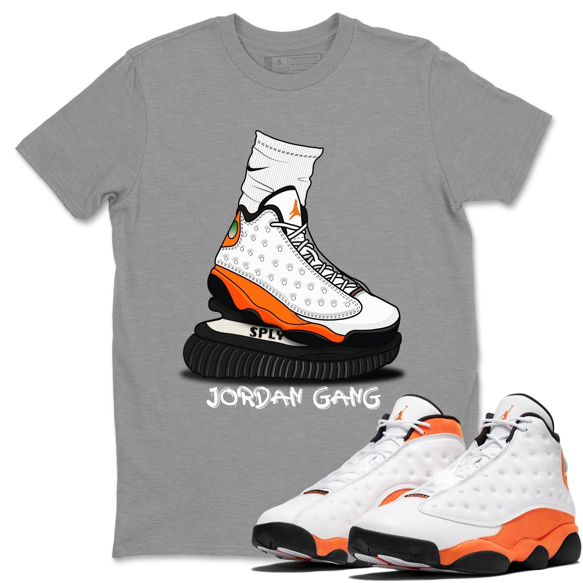 Air Jordan Gang Unisex Tops - Air Jordan 13 Starfish