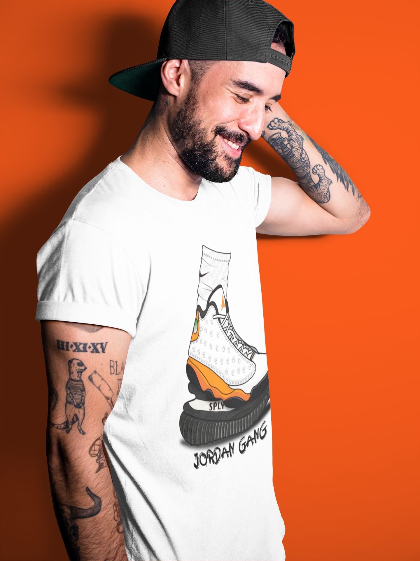 Air Jordan Gang Unisex Tops - Air Jordan 13 Starfish