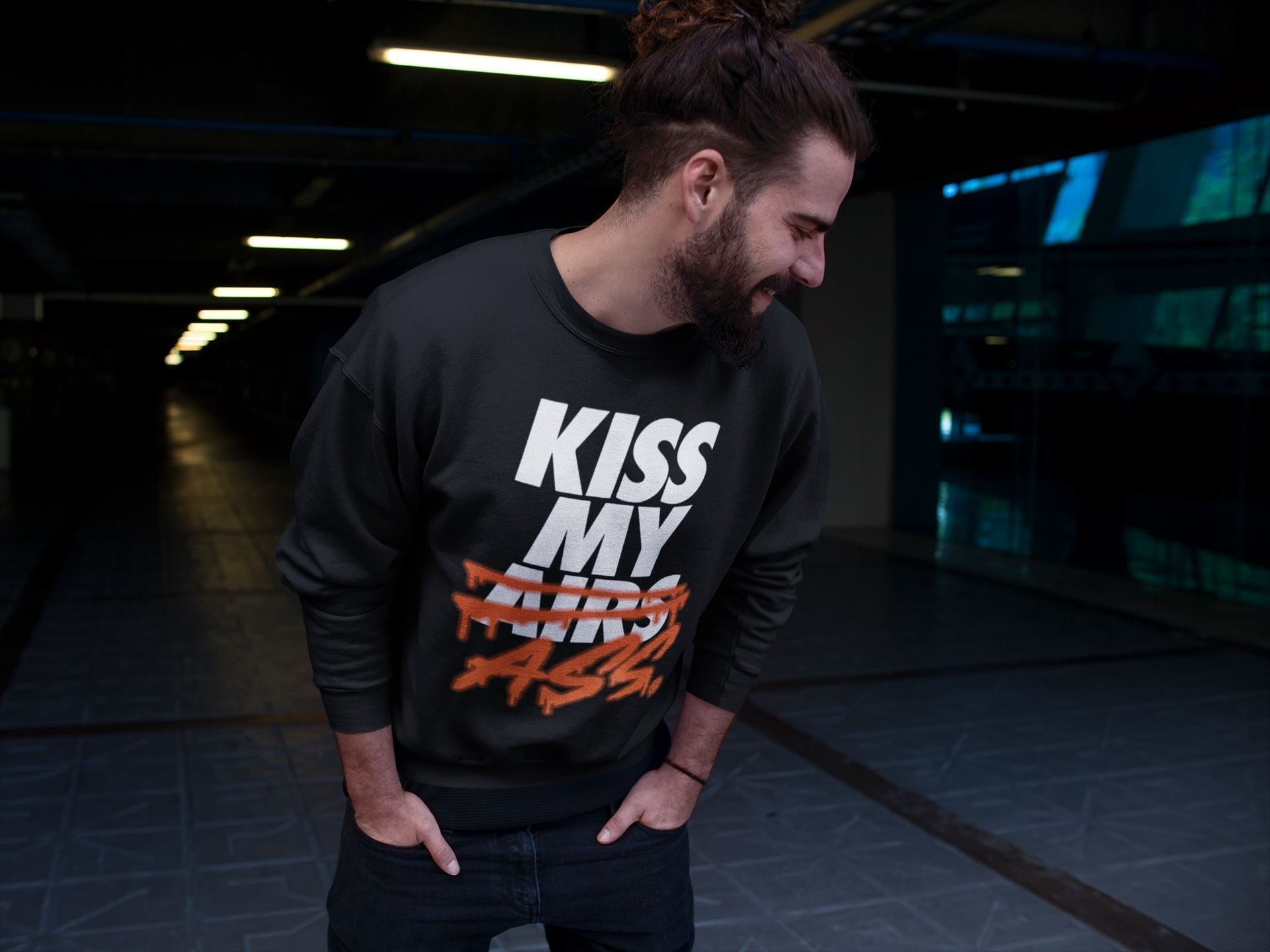 Kiss My Ass Unisex Tops - Air Jordan 13 Starfish