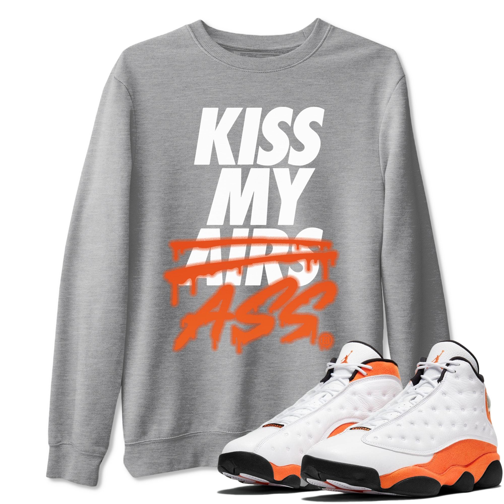 Kiss My Ass Unisex Tops - Air Jordan 13 Starfish