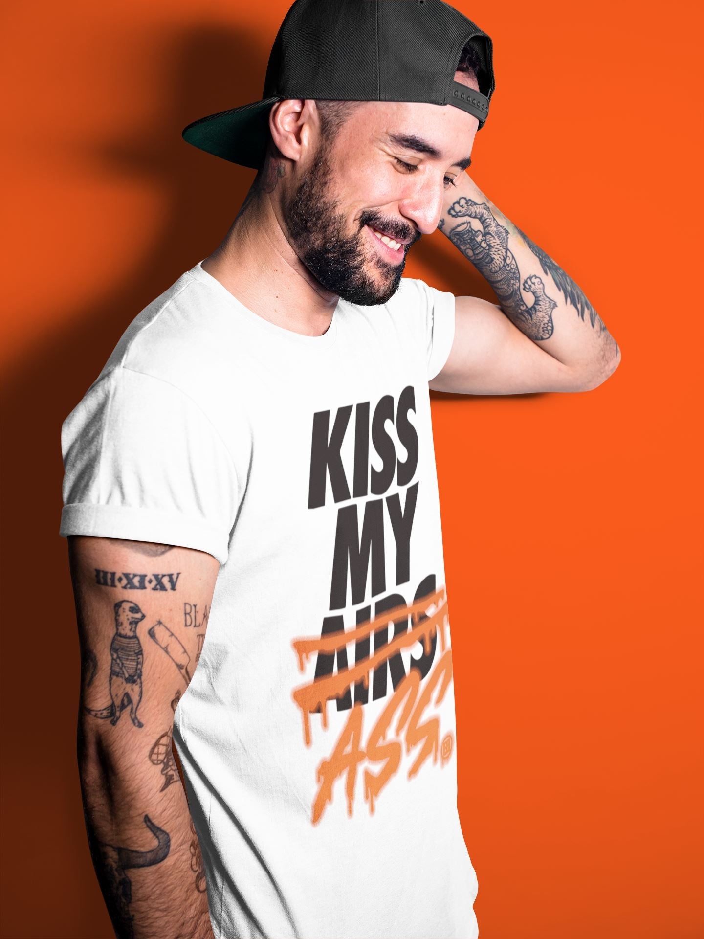 Kiss My Ass Unisex Tops - Air Jordan 13 Starfish